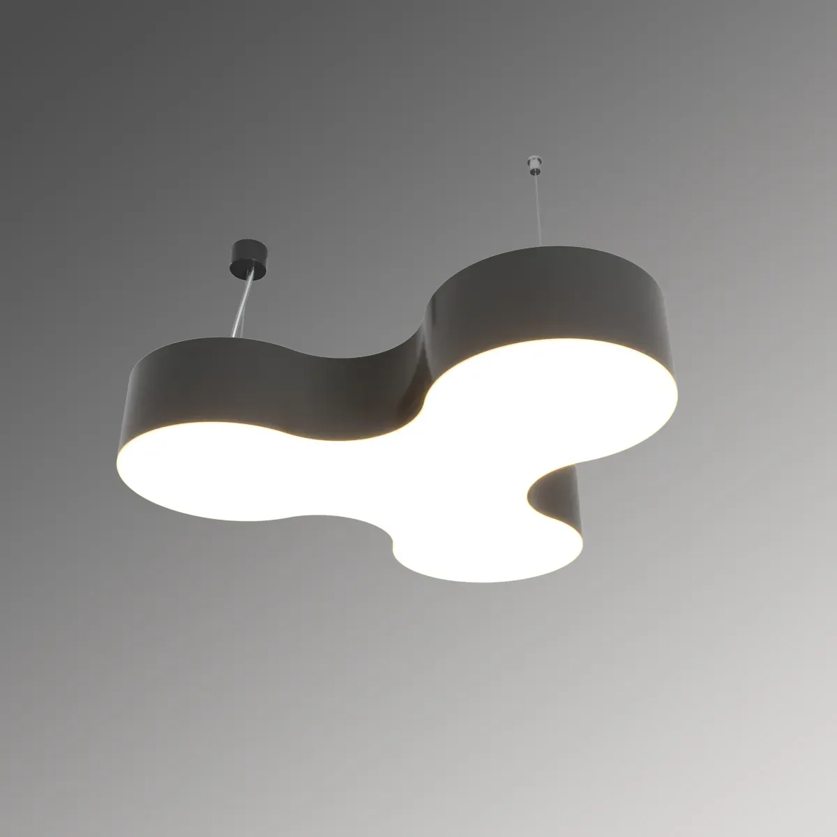 Светильник светодиодный RVE-LBX-SONAR-600х600х100 мм 27Вт Подвесной 4000К белый) RVElektro RVE00000775