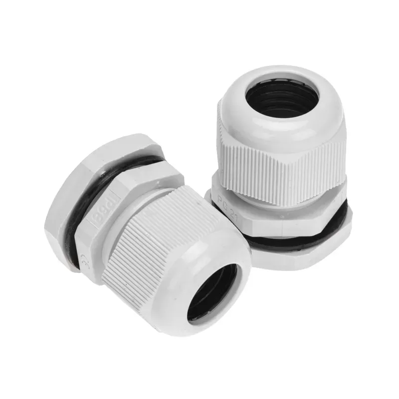 Ввод кабельный PG-21 (13-18 мм) серый, комплект (2 шт/уп) REXANT 07-8021-A2