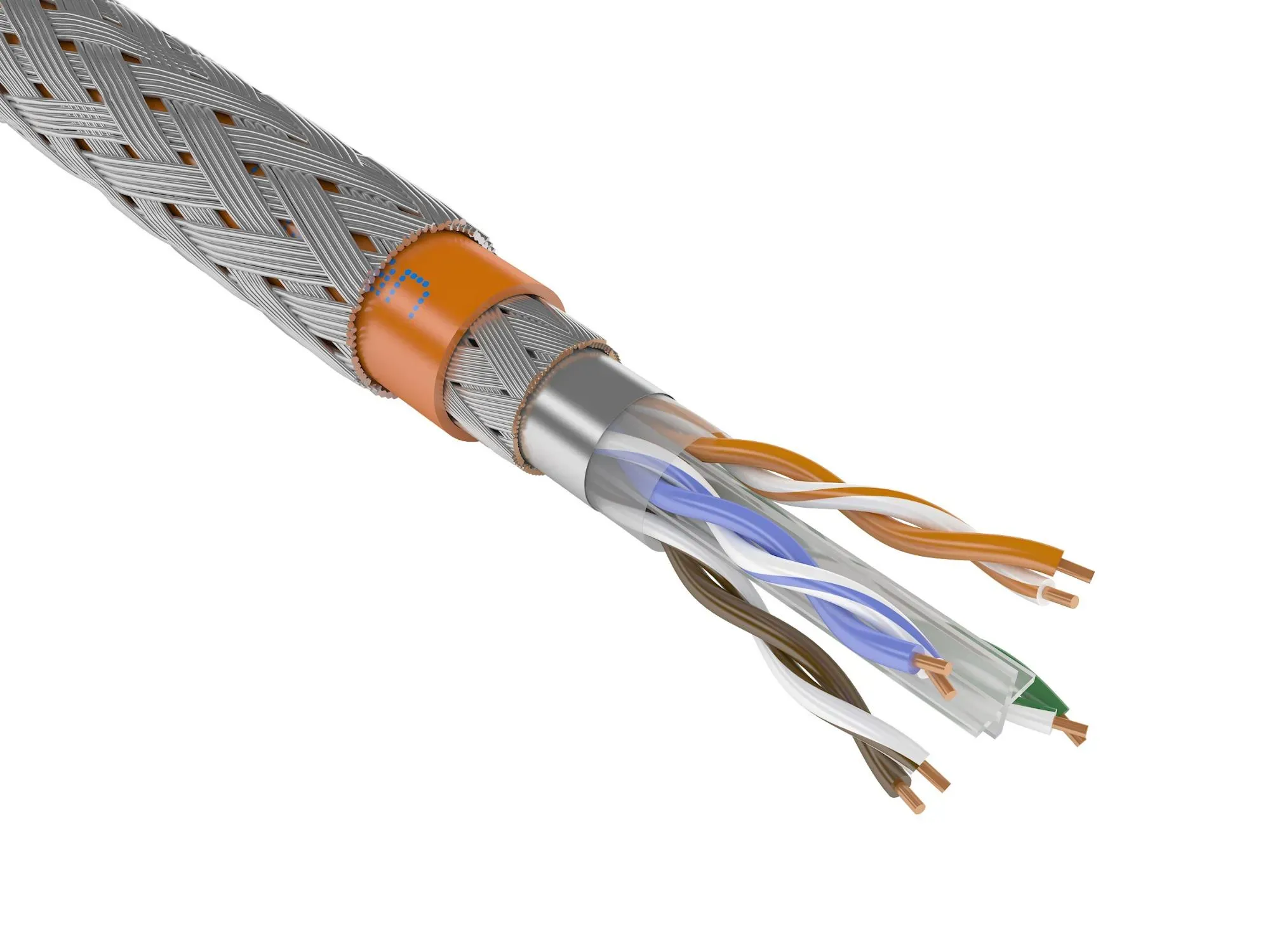 Кабель (провод) ParLan ARM SF/UTP Cat6 ZH нг(А)-HF 4х2х0,57