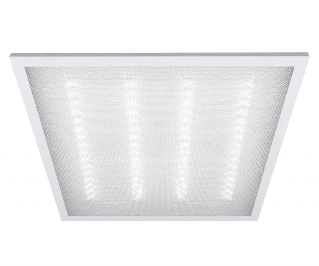 Светильник светодиодный ДВО-36w 595х595х19 4000K  3600Лм призма IP40 JazzWay 2853486K