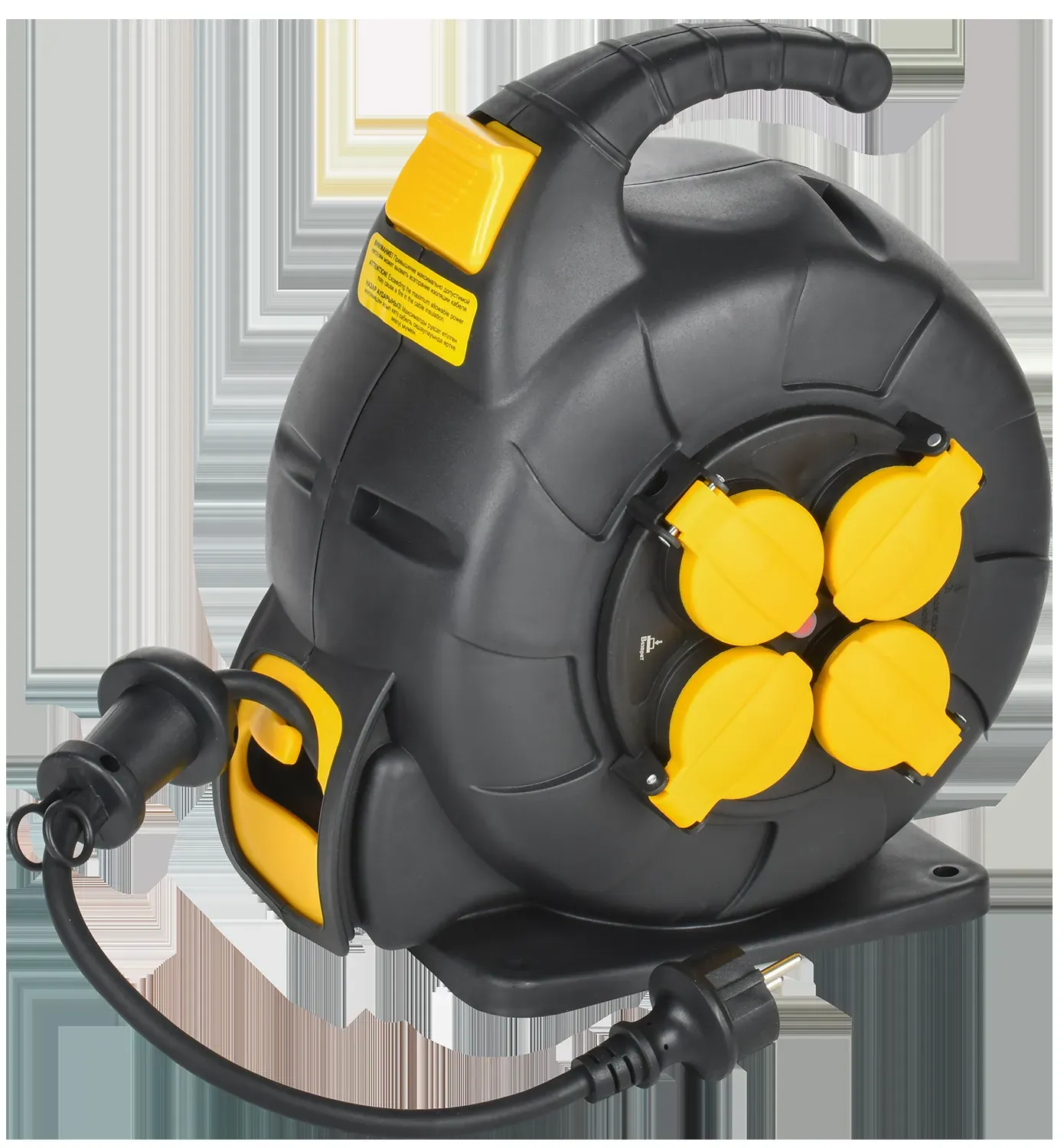 TWIST Катушка УК10 2P+PE/10м 3х1,5мм2 КГ автосм. IP44 IEK IEK TW-KP27-16-04-10-44