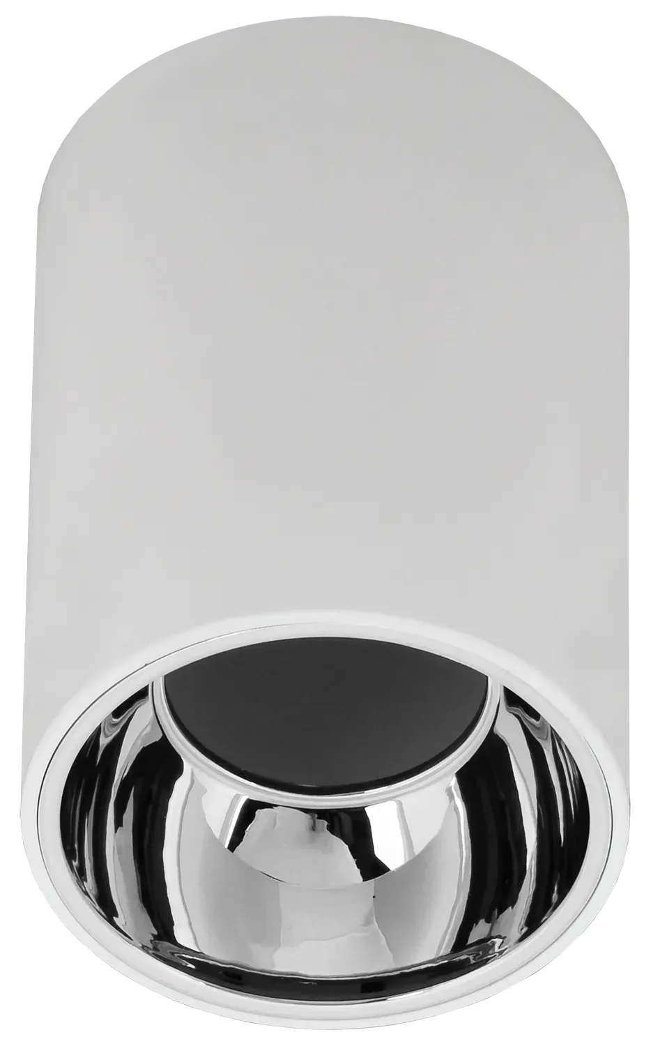 LIGHTING Светильник 4111 накладной потолочный под лампу GU10 белый/хром пластик IEK IEK LT-UPB0-4111-GU10-1-K23