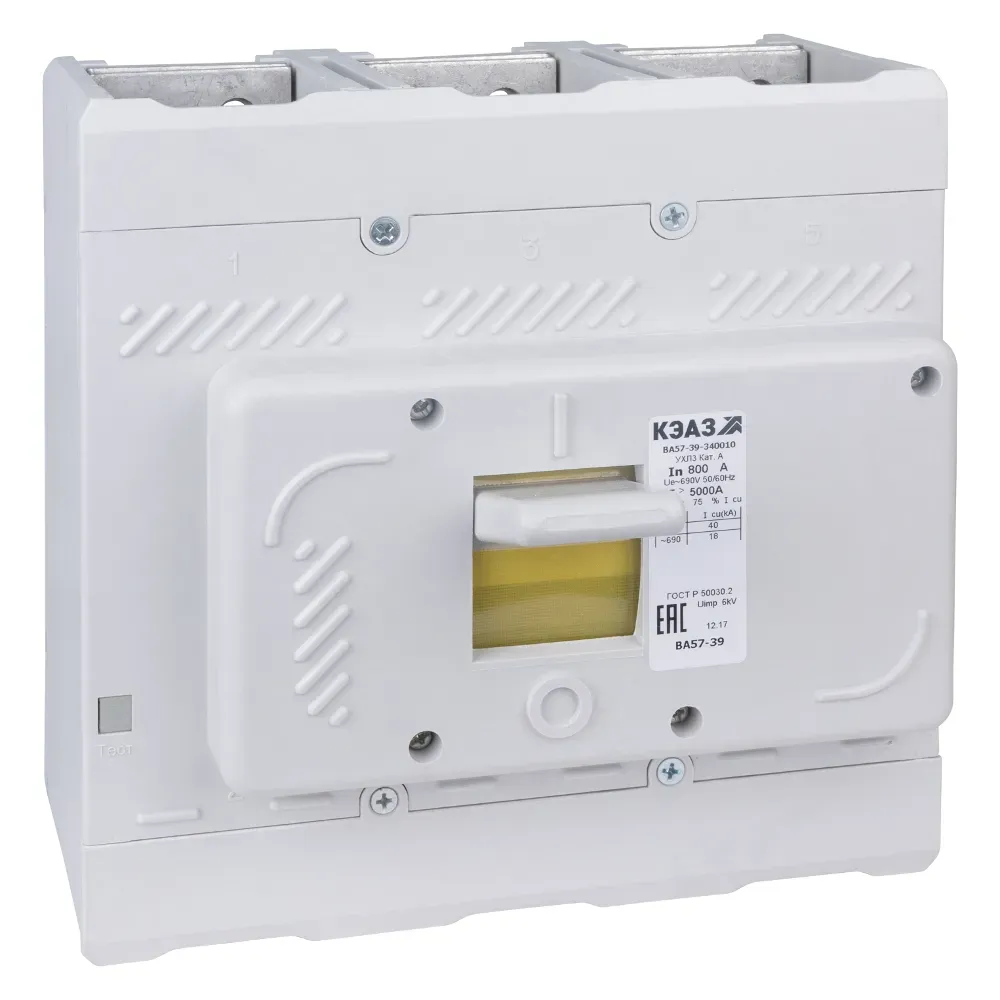 Выключатель автоматический ва57-39-330010-800а-1600-690ac-ухл3- КЭАЗ 251814