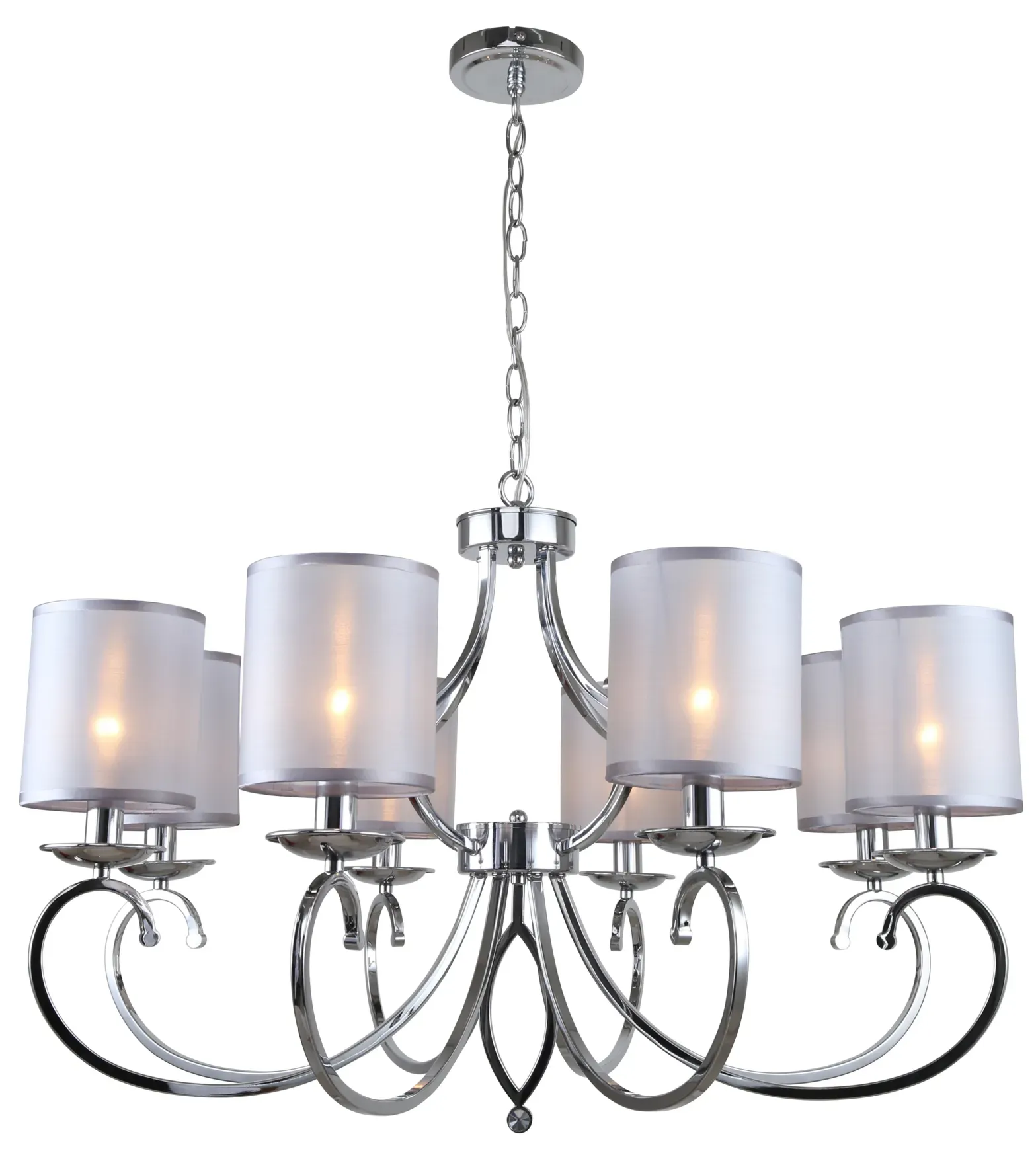 Люстра Amy 2063-308 8 х Е14 40 Вт классика Rivoli Б0055450