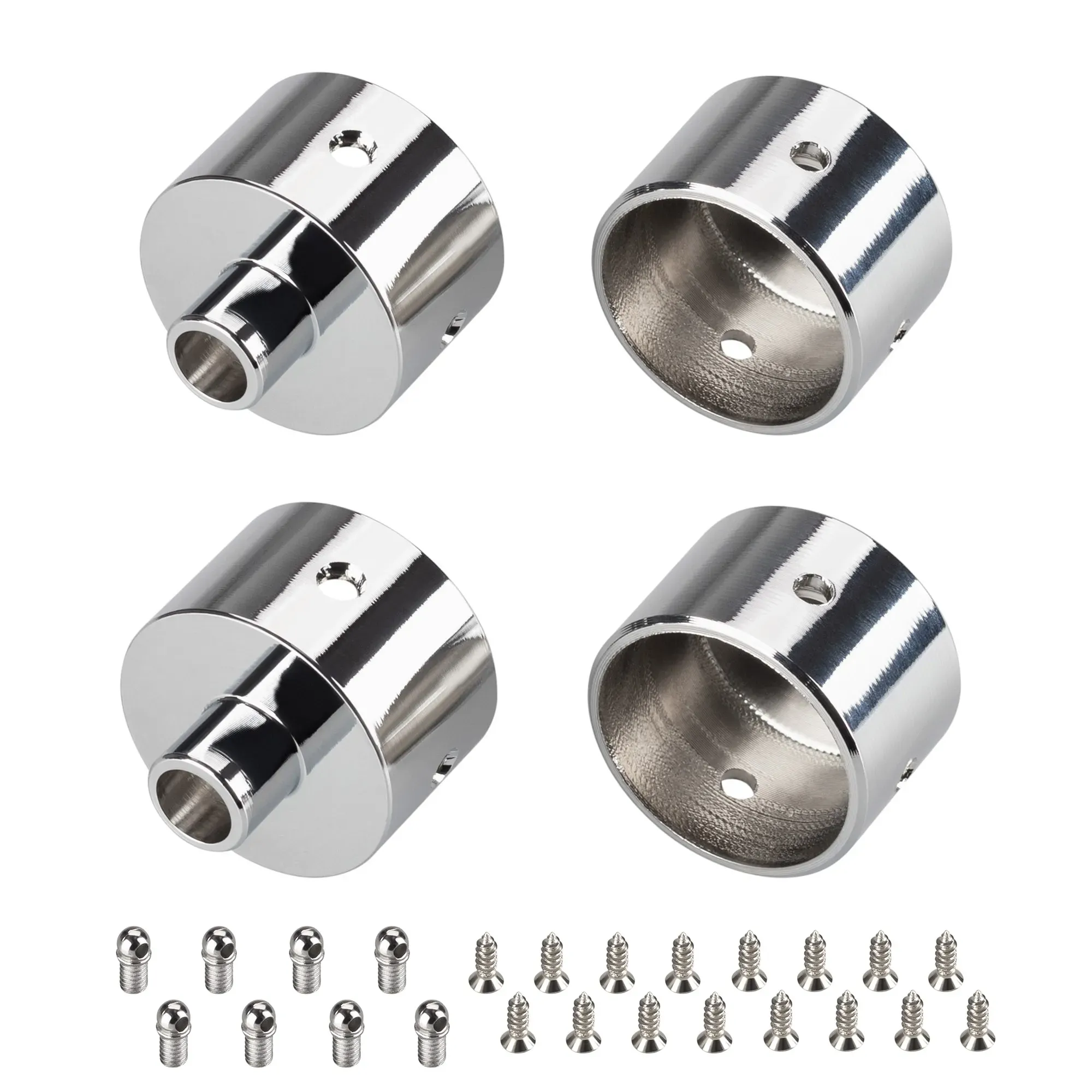 Заглушка WPH-FLEX-D22-360deg с отверстием (Arlight, Металл) Arlight 046102