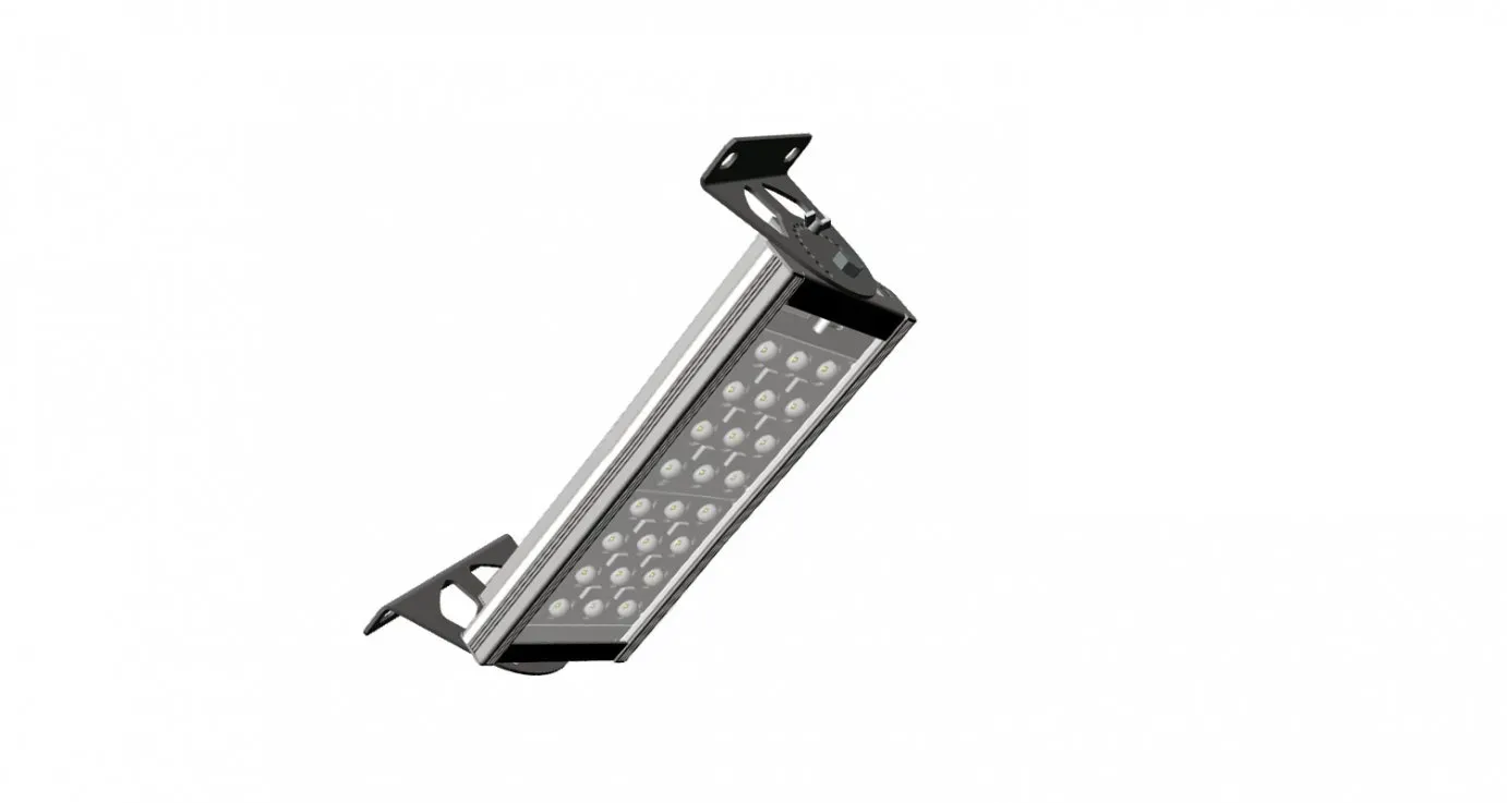 Светильник промышленный с продольным поворотным узлом крепления ДБП-65Вт, IP66, 4000К, 9100Лм, КСС Д, нейтральный, INDUSTRY.9 7-40-065-09-0-19-09-056-7-40-66 ЛидерЛайт М0000059418