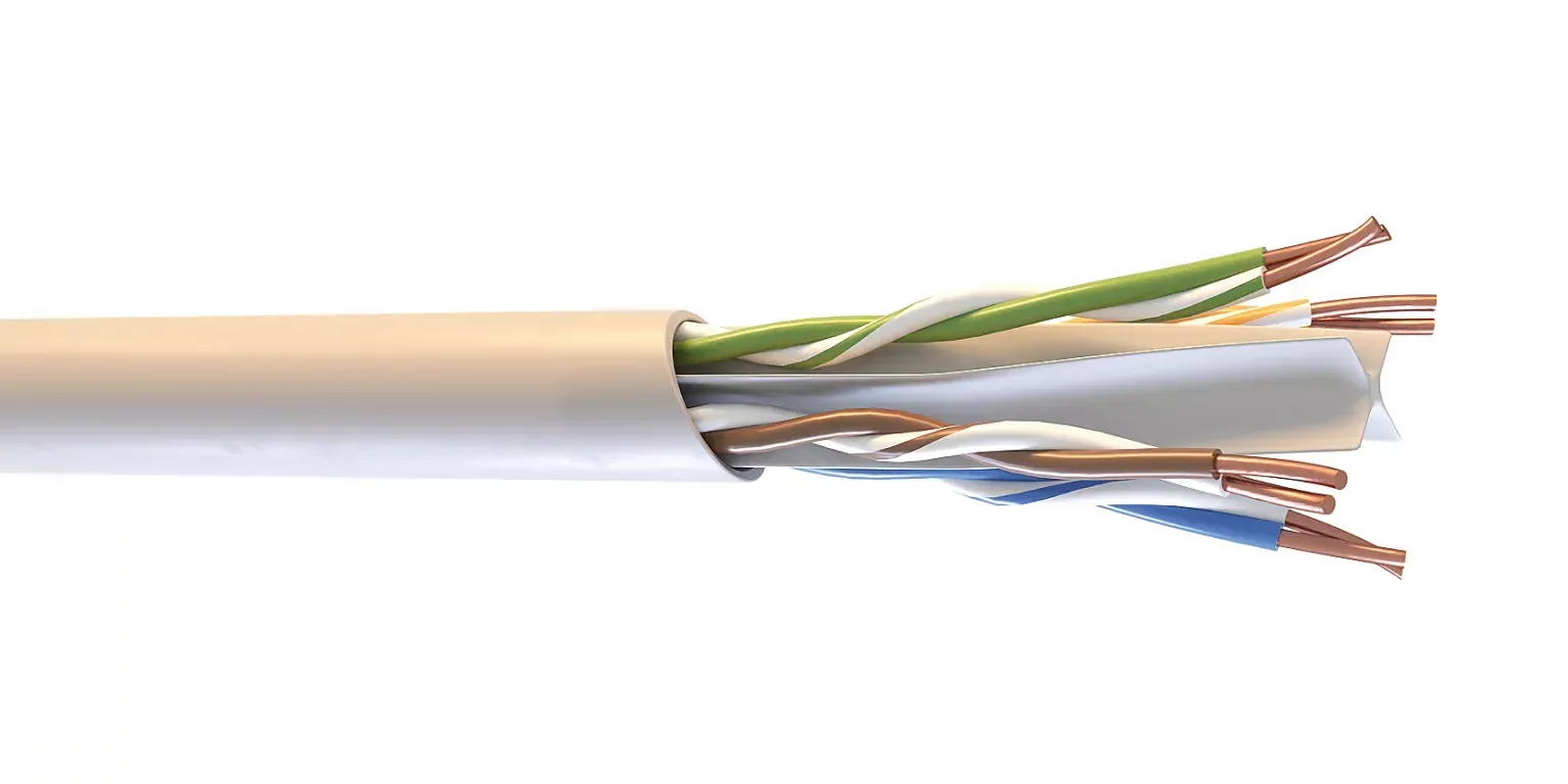 Кабель СегментЛАН U/UTP Cat6 PVCLSнг(А)-LS 4х2х0.57