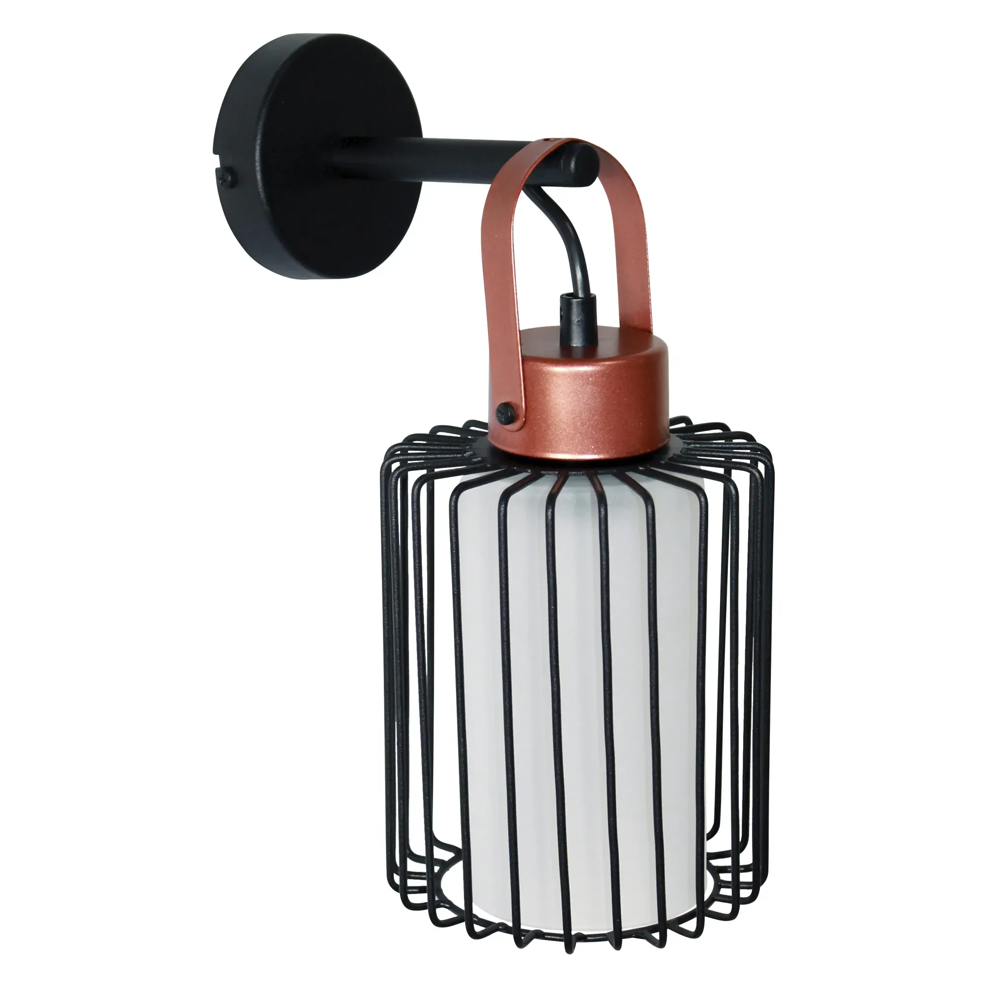 Светильник Манго 511 черн.муар медь (Плафон 9001) НББ 01-60-166 Е27  настенный ЭЛЕТЕХ 1005405090