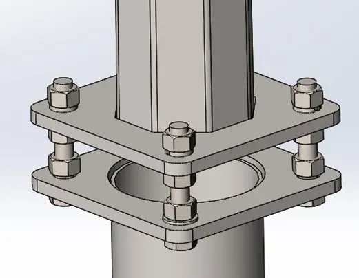Комплект крепежа для ОГК-10(2)/11(2)/12(2)/14/14(2)/16/16(2) (Укорочен.) ПереСвет 00-003362