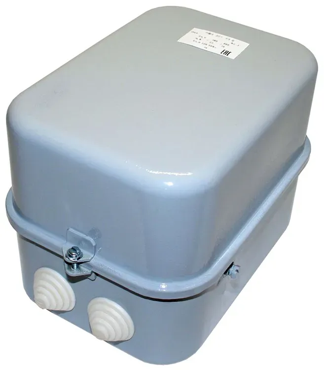 Пускатель электромагнитный ПМЕ-221 У3 В, 380В/50Гц, 1з, 25А, нереверсивный, без реле, в корпусе IP30, без кнопок Электротехник ET000130