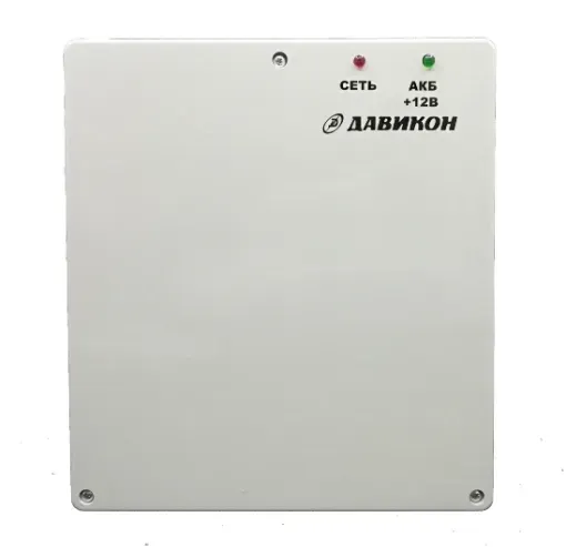 Источник вторичного электропитания резервированный 12В 3А Давикон ИВЭПР-1230АП-VF4