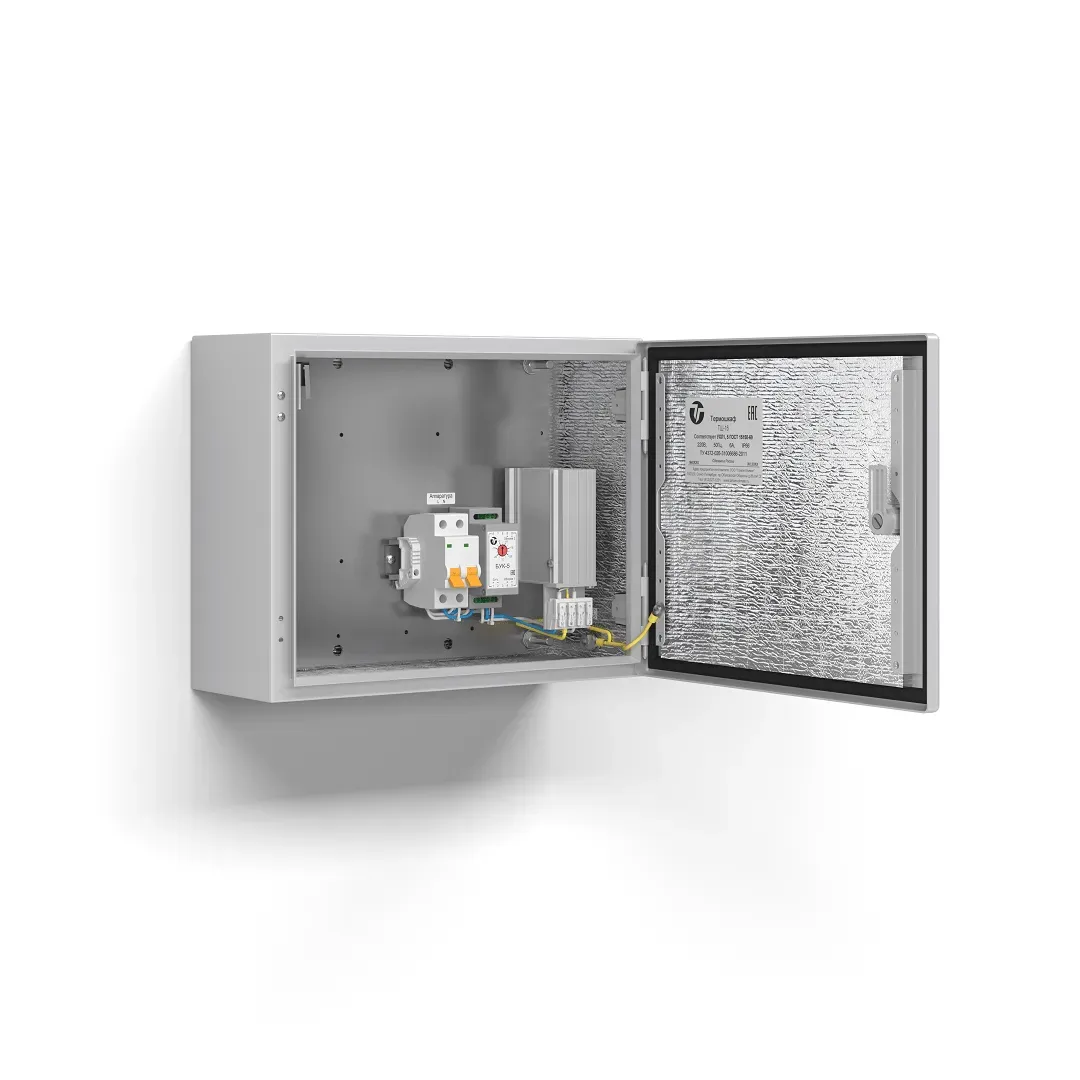 Термошкаф с обогревом, ip66, -40град. до +50град.с, 300x380x155 мм ТАХИОН-КЛИМАТ 51011