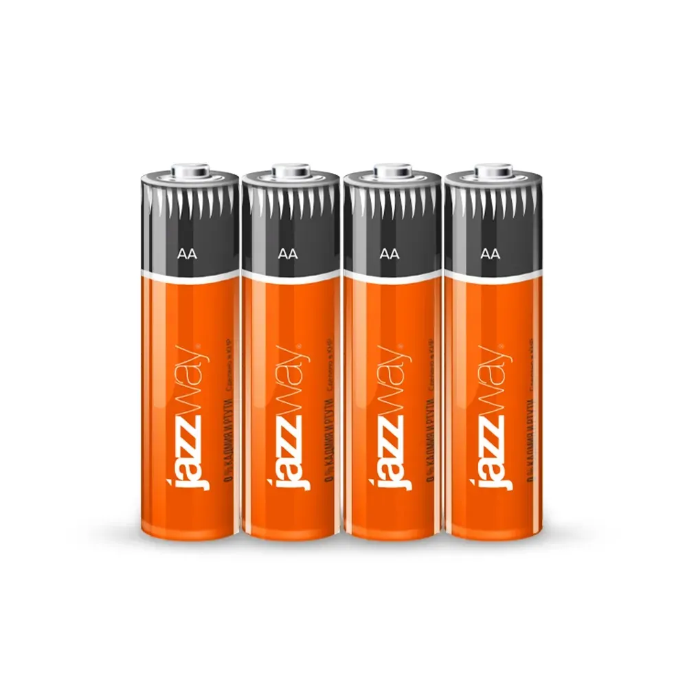 Элемент питания R 6 (AA) солевой, уп. 4 шт. Heavy Duty JazzWay 5010673