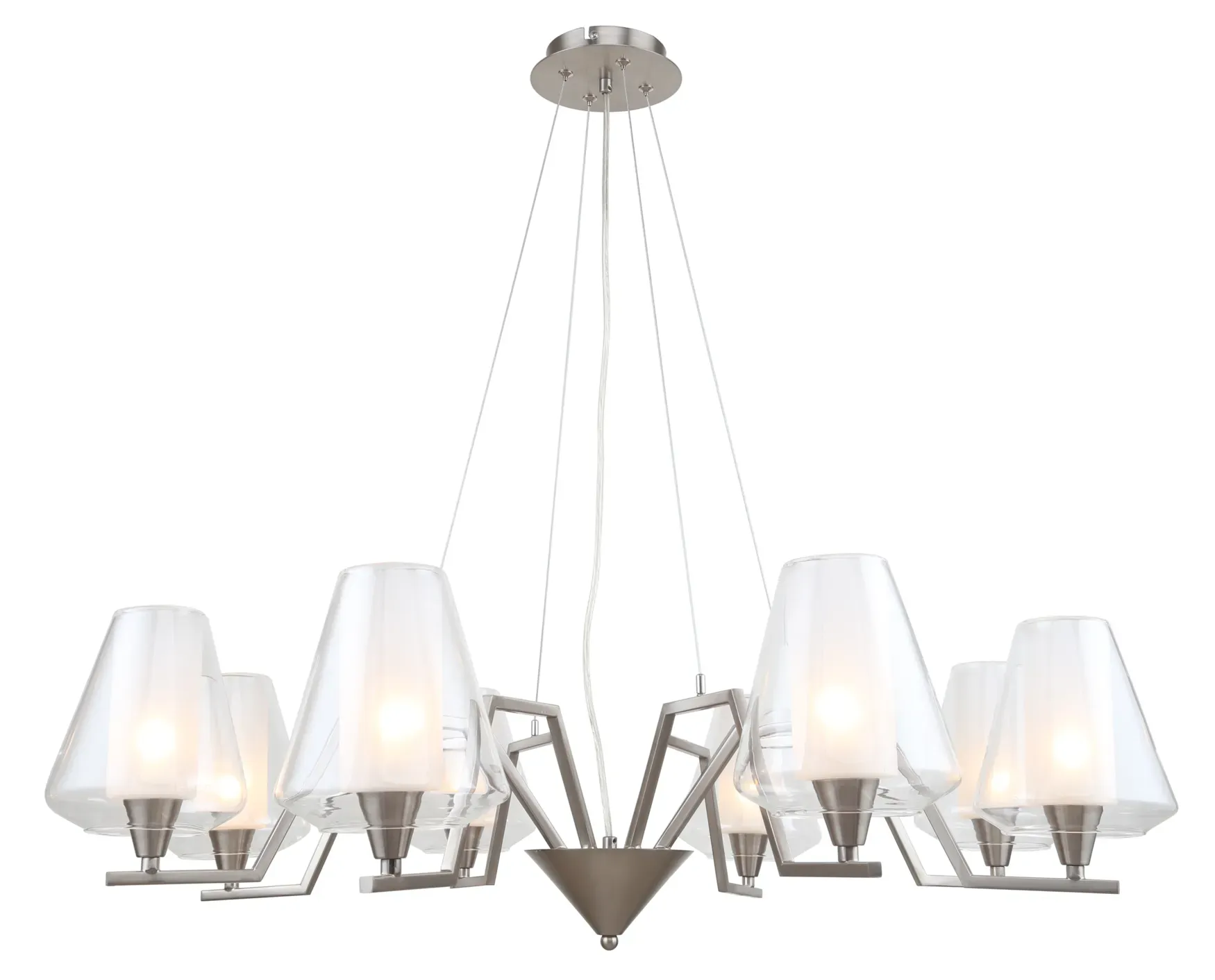 Люстра Angela 2065-308 8 х Е14 40 Вт классика Rivoli Б0055459