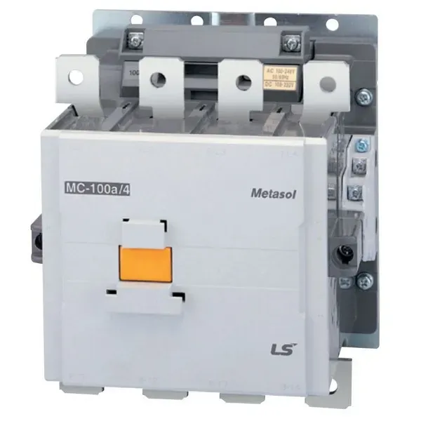 Контактор 4-х полюсный Metasol MC-100a/4P AC/DC100-200V 50/60Hz 2a2b, Screw LSIS Co 1342019200