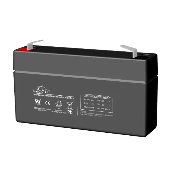 Аккумулятор DJW 6В 1.3Ач Leoch Battery Аккумулятор DJW6-1.3
