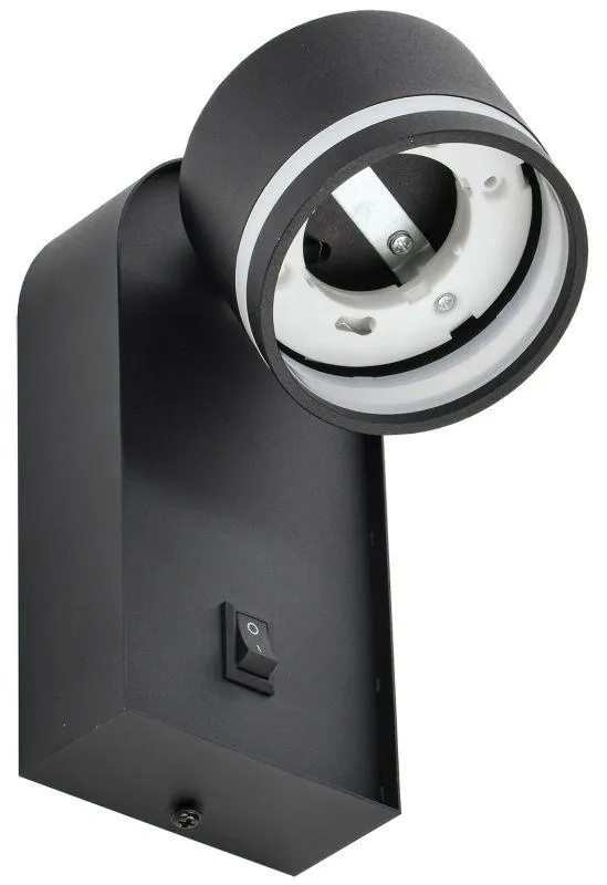 LIGHTING Светильник 4035 накладной настенный под лампу GX53 черный IEK IEK LT-UBB0-4035-GX53-1-K02