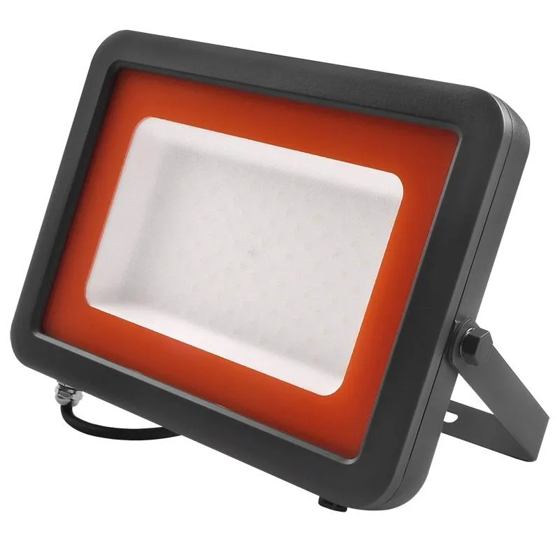 Прожектор светодиодный до-100вт ip65 6500к плоский корпус JAZZWAY 2853325D