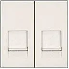 Ecoplast Накладка для розетки телефонной, компьютерной RJ, 45х22,5 мм (белый) LK45 Экопласт 853104