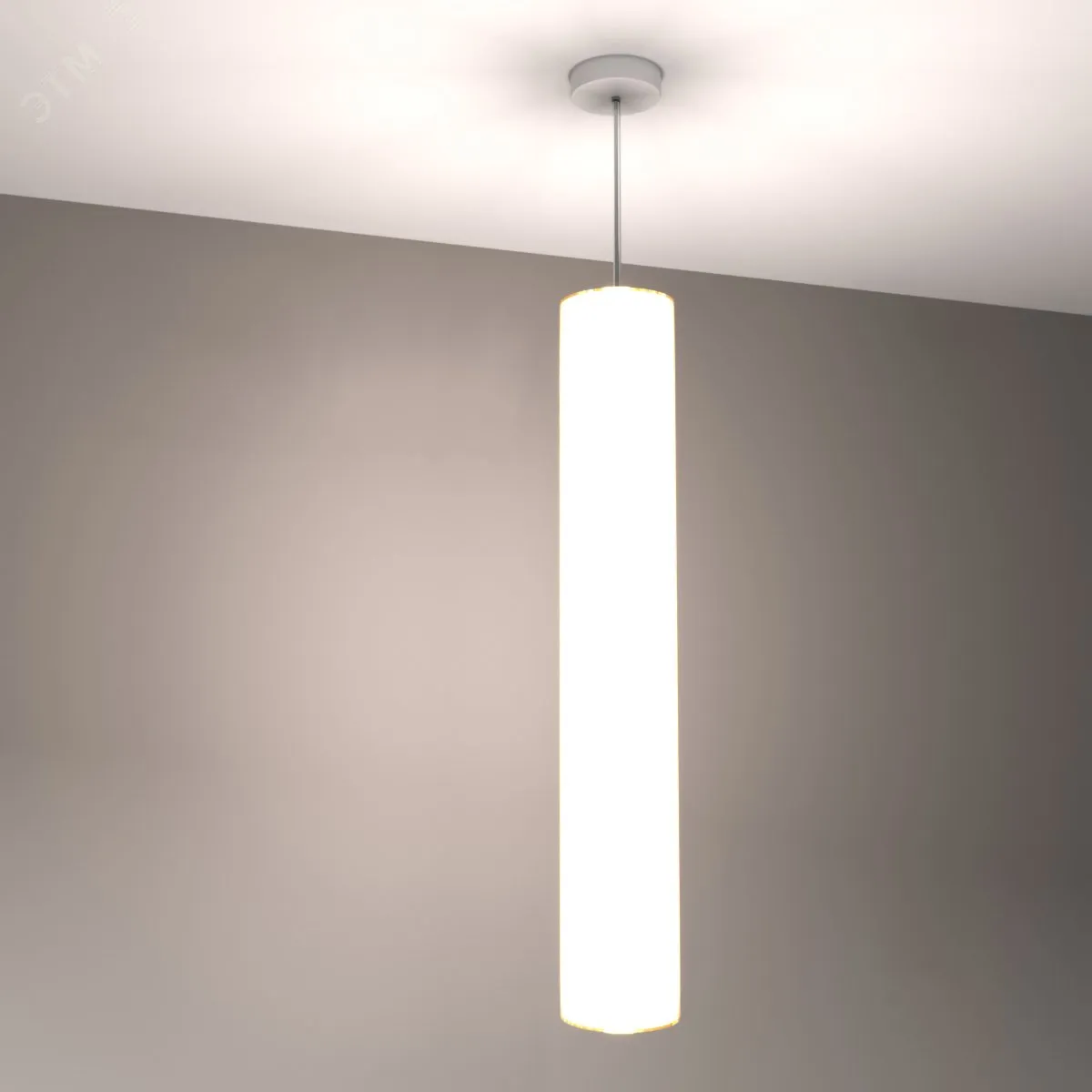 Светильник светодиодный RVE-PLSD100-1540-H (Линейный 1540xD100мм 41Вт подвесной 4000K Анод) RVElektro RVE00000233