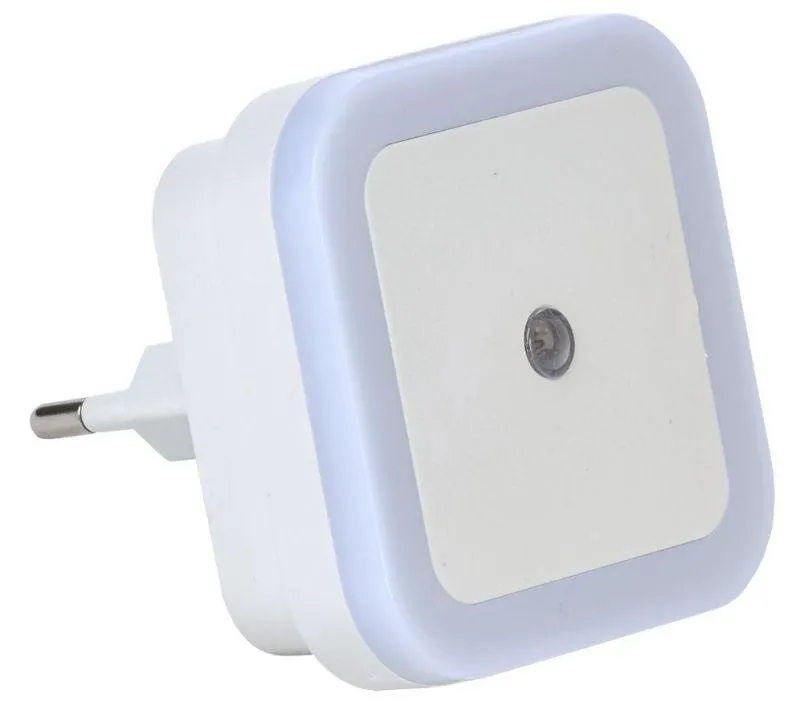 LIGHTING Светильник-ночник светодиодный 018 квадрат с датчиком освещенности 220В IEK IEK LDNN8-018-SQ-P-00-S-K01
