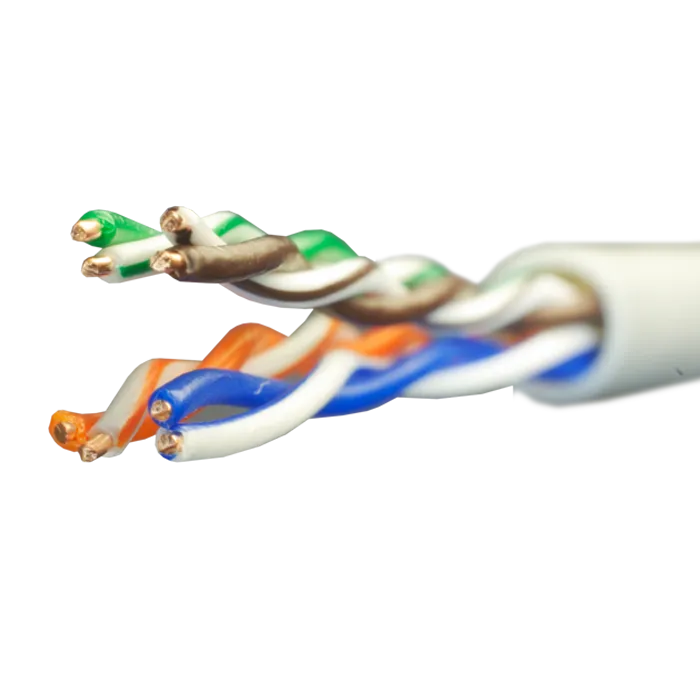 Витая пара Median UTP Cat.5e 4x2xAWG24 Cu LSZH нг(А)-HF Indoor 305м