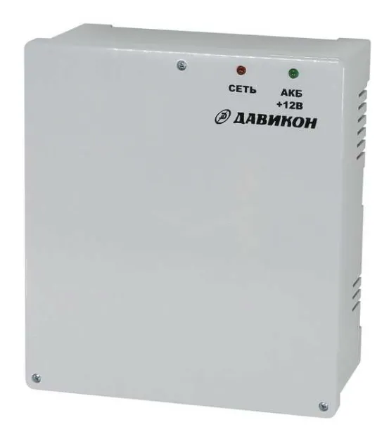 Источник вторичного электропитания резервированный 11,5 - 14В 4А Давикон ИВЭПР-1240АП-V4