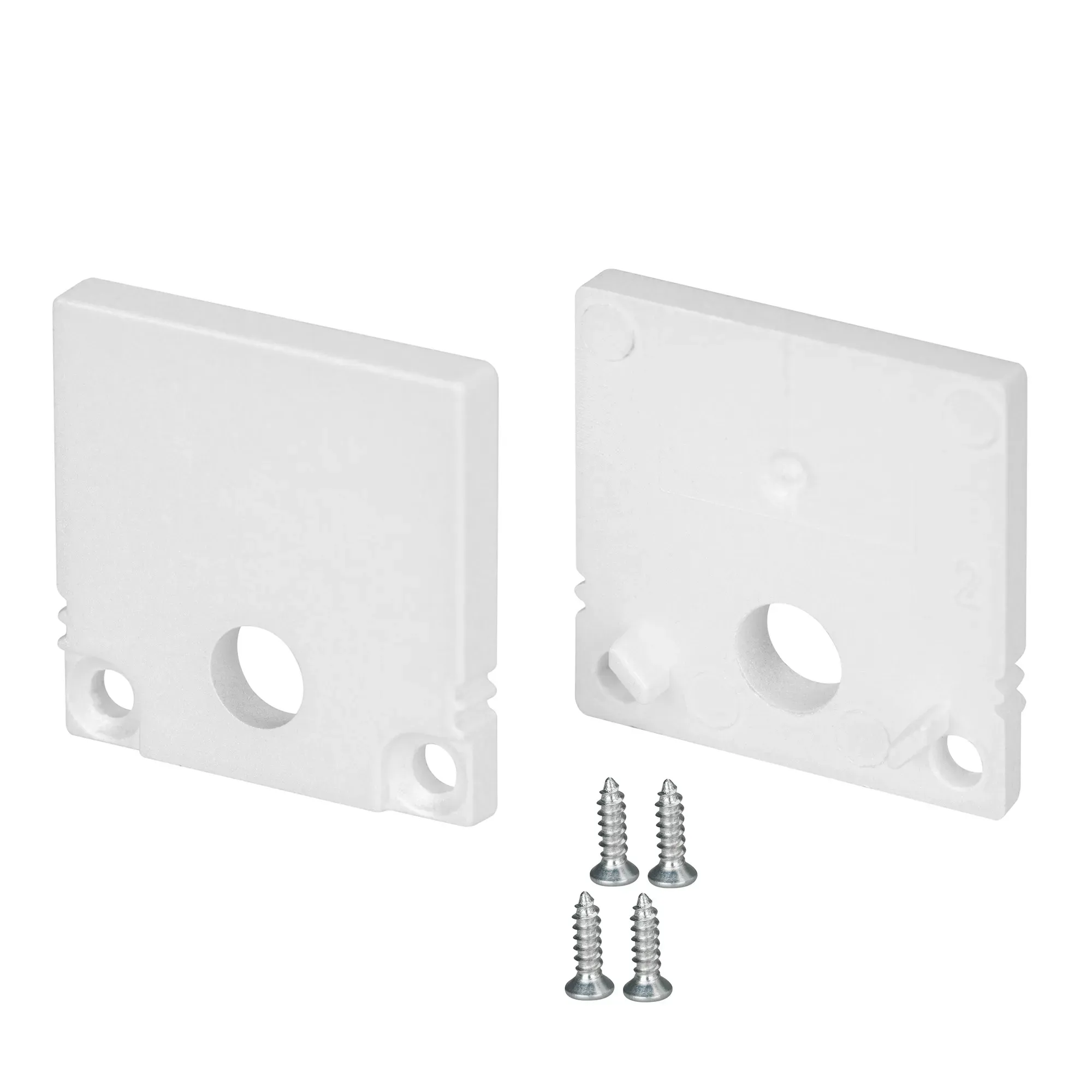 Заглушка SL-SLIM20-H20 WHITE с отверстием (Arlight, Пластик) Arlight 047634