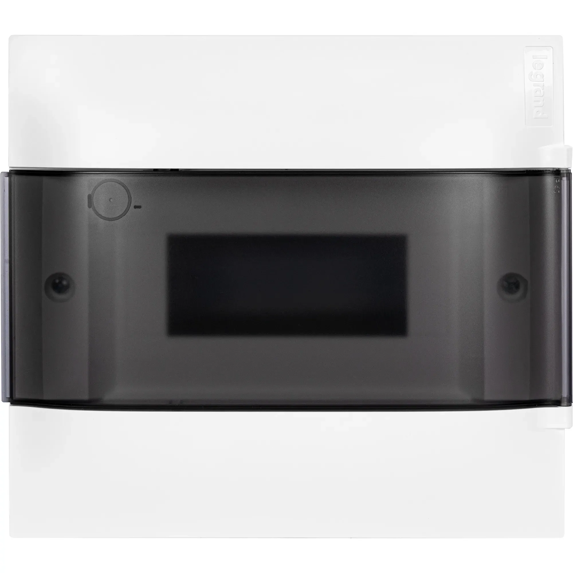 Practibox s пластиковый щиток встраиваемый (щрв-п) (в полые стены) 1x8 дымчатая дверь LEGRAND/DACCORD 134578