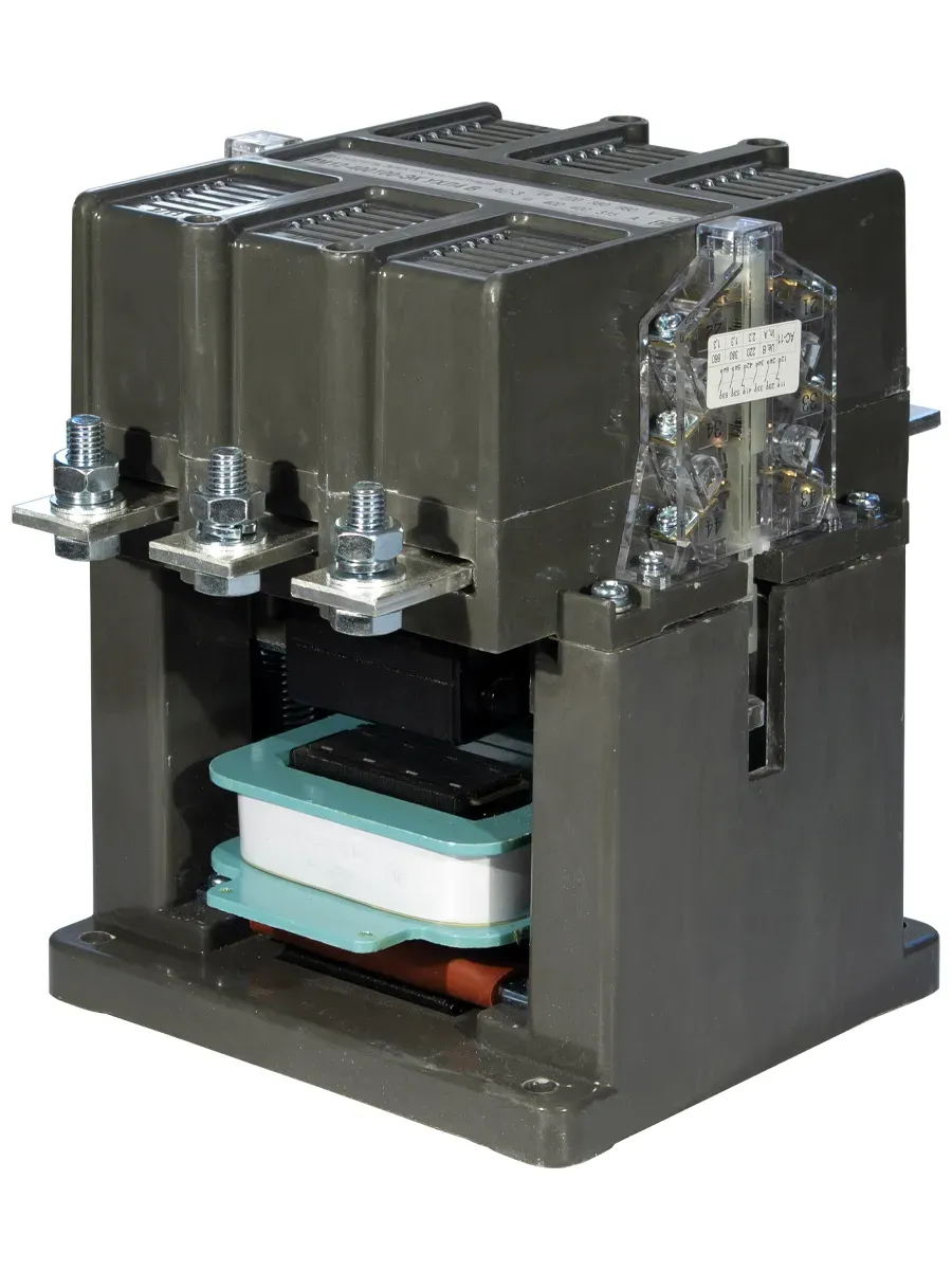 Пускатель магнитный ПМ12-500100-ЭК УХЛ4 В, 220В, 4з+2р, 500А, нереверсивный, без реле, IP00 Электротехник ET516459