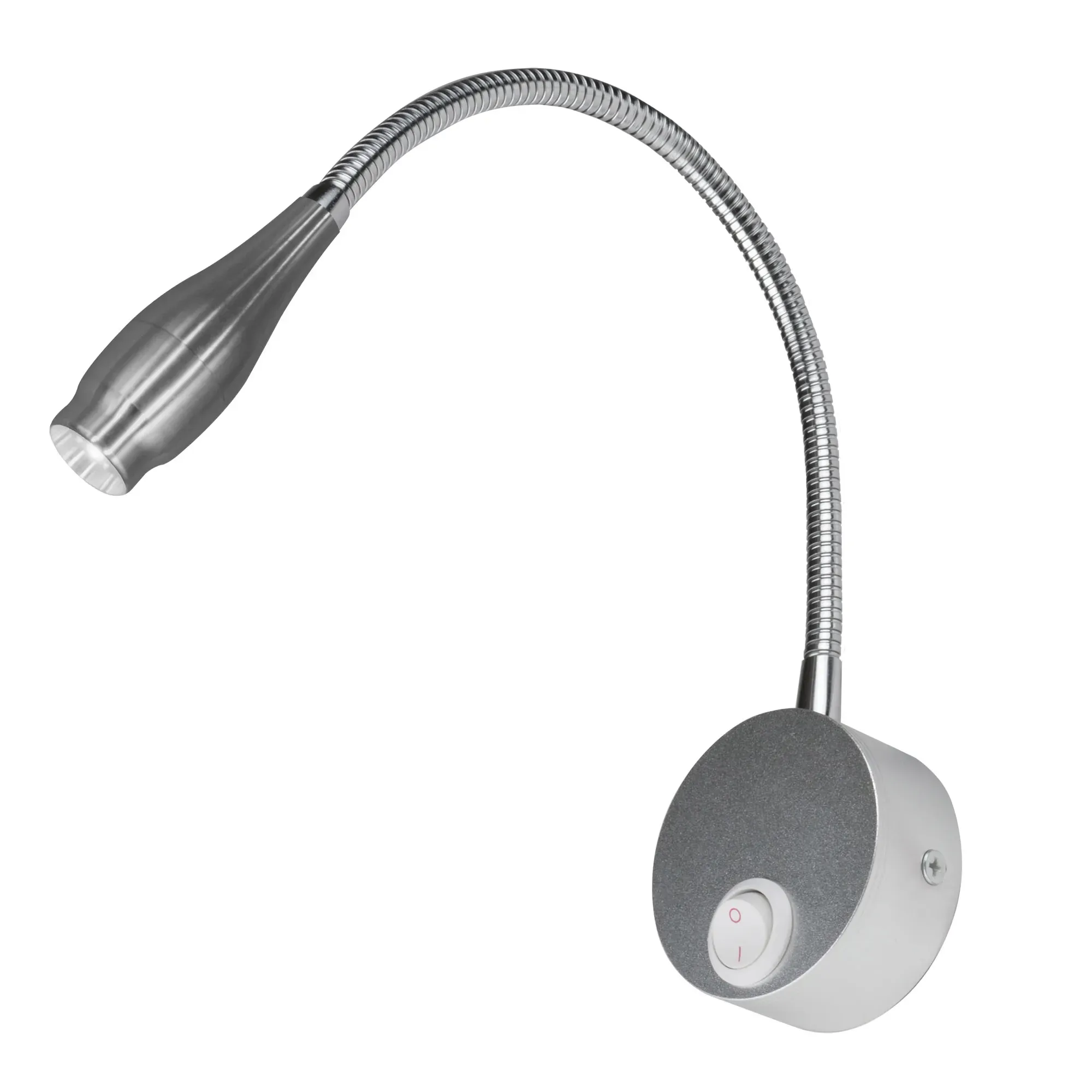 Светильник светодиодный настенный гибкий для интерьерного освещения. 85-265В. (4000К). ULT-F22-3W/4000K IP20 SILVER Uniel UL-00004241