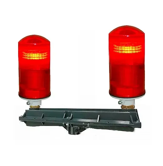 Сдвоенный заградительный огонь СДЗО-05-2*2 >32Cd тип Б220V AC IP65 Аэросигнал 2 * СДЗО-05-2