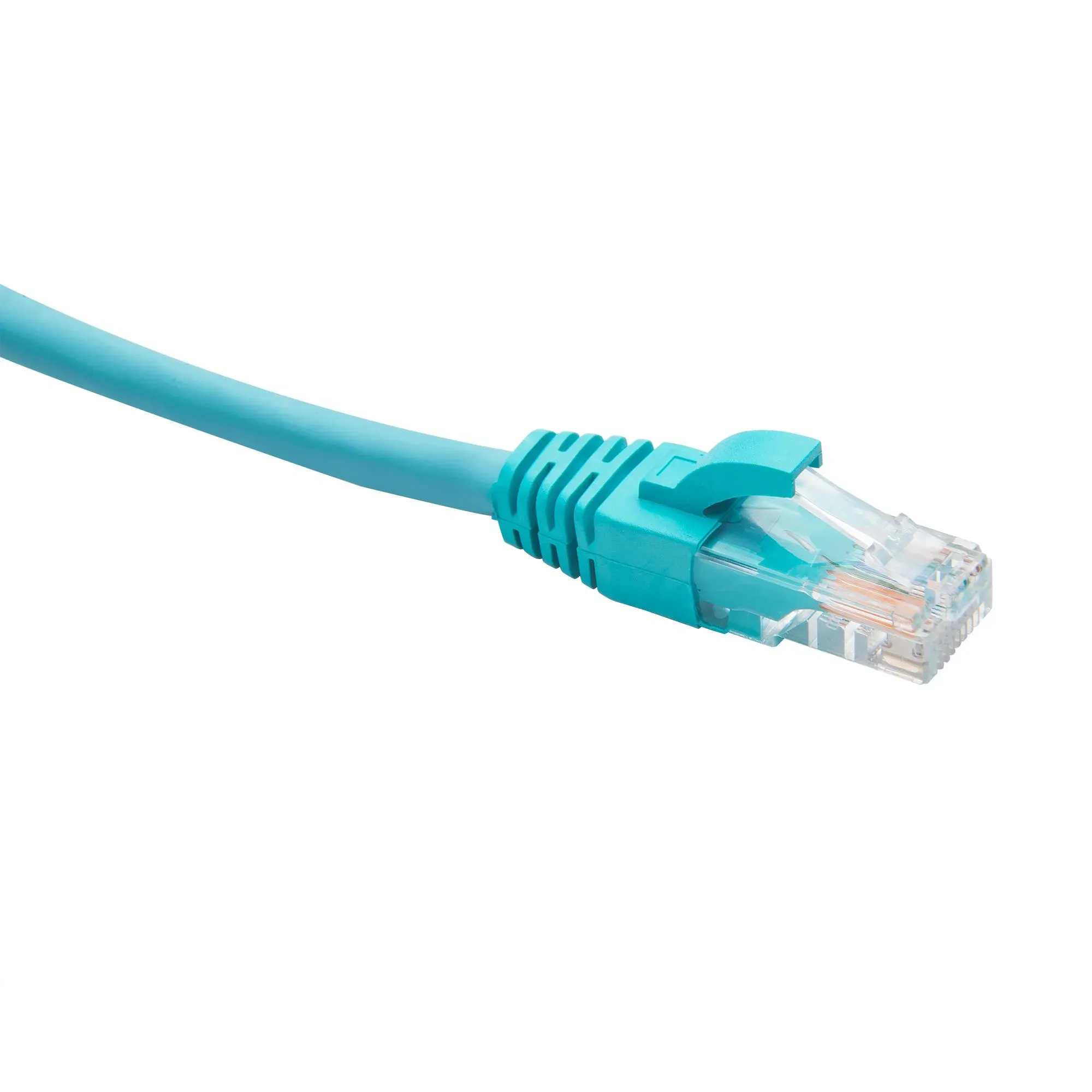 Патч-корд U/UTP категория 5e LSZH нг(А)-HF 0,2 м, бирюзовый Datarex dr-181602