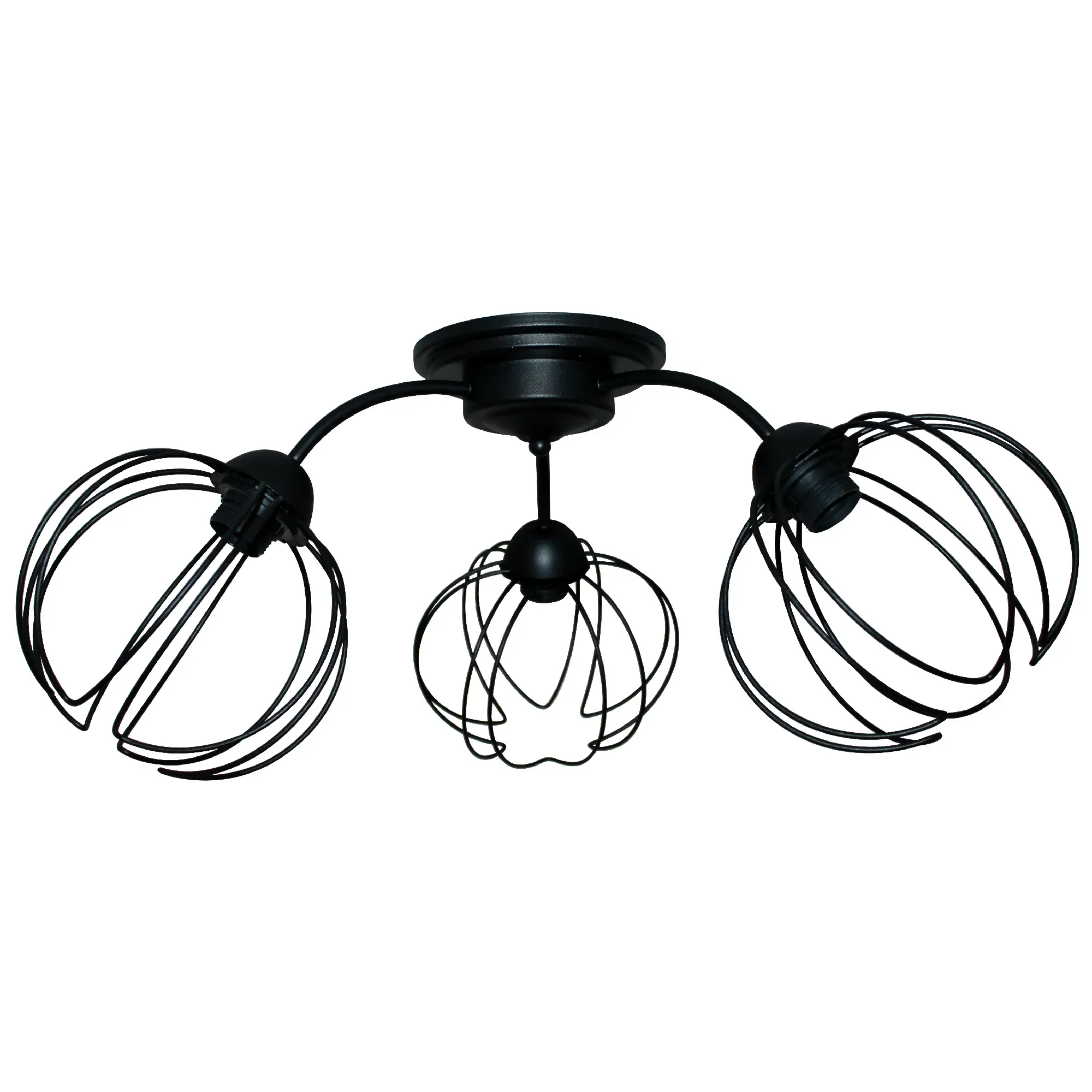 Светильник Долли 131 черный муар НПБ 01-3х60-198 Е27 ИУ ЭЛЕТЕХ 1005404562