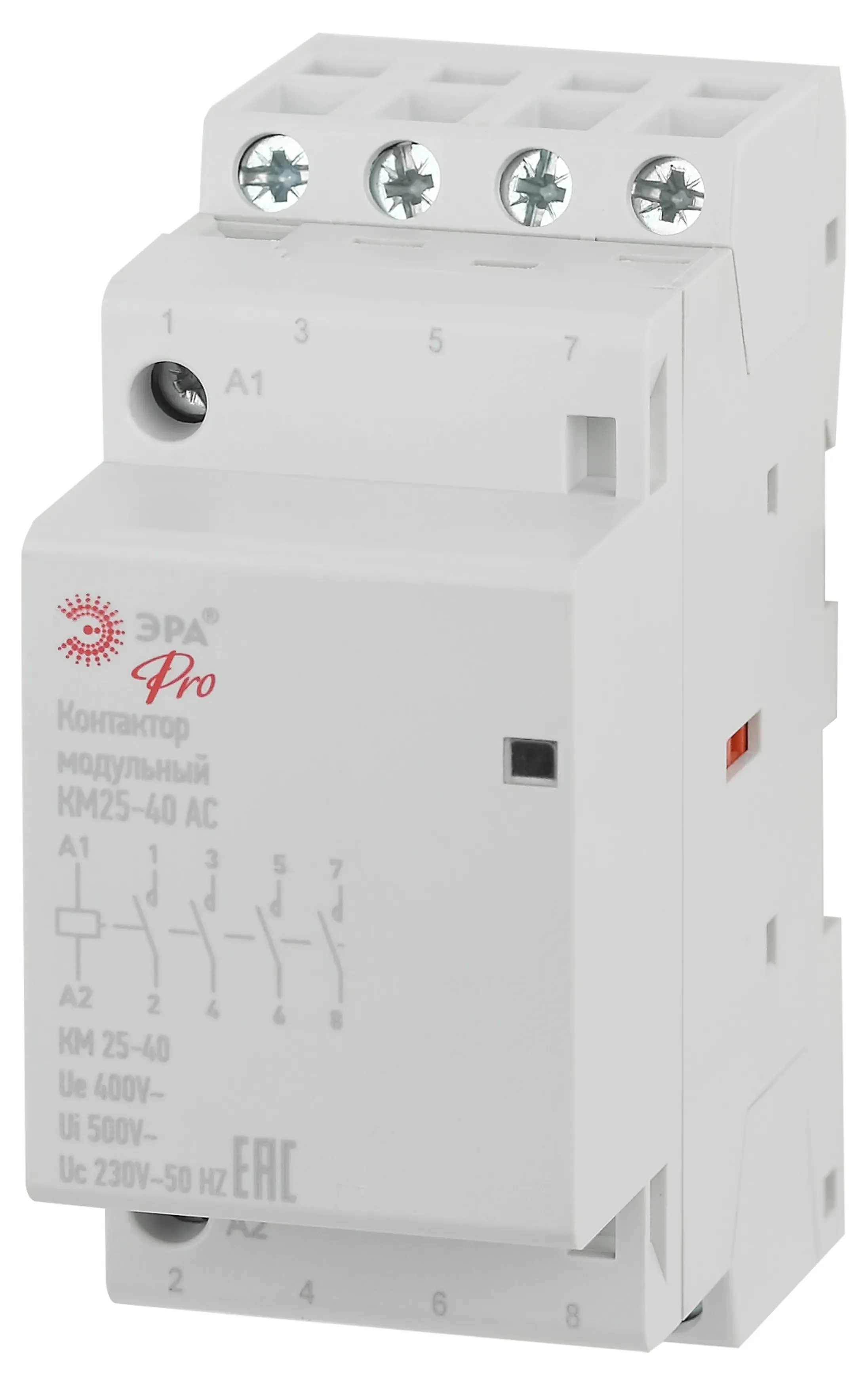 Контактор модульный PRO NO-902-298 КМ25-40 AC ЭРА Б0049163