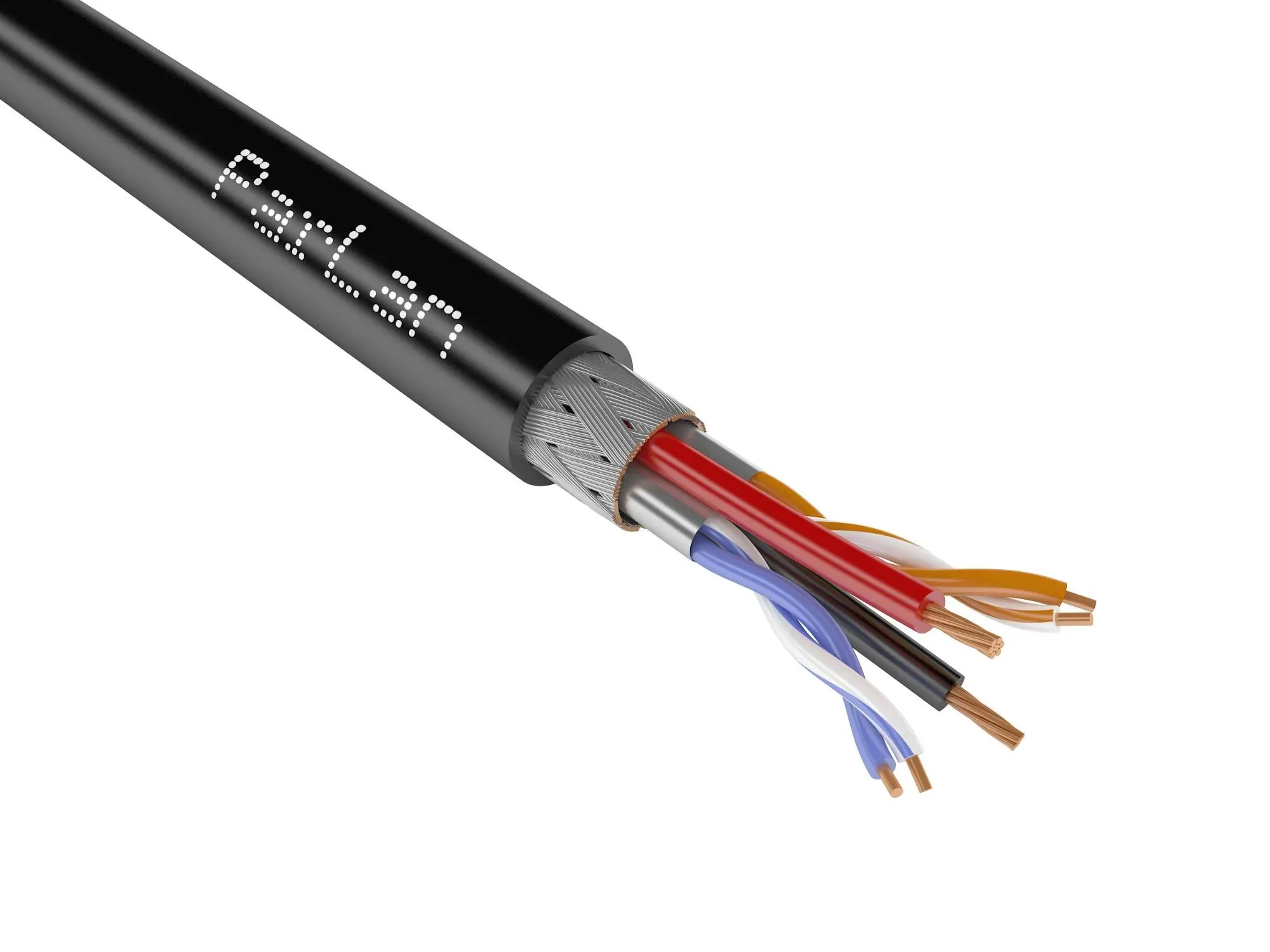 Кабель (провод) ParLan compact S/FTP Cat5e PUR 2х2х0,52 mm+2х0,75 mm