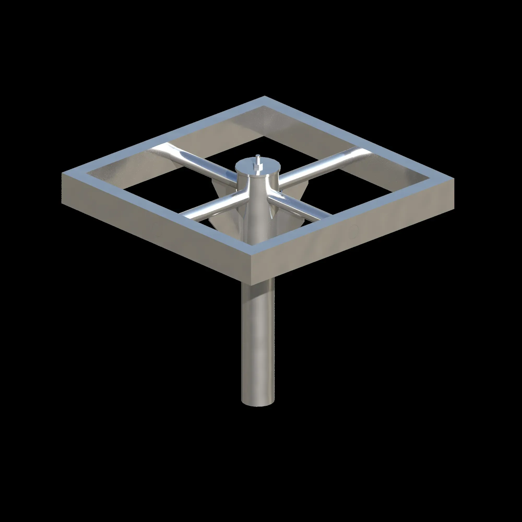 Кронштейн Корона на 4 прожектора К160/108-ц ПереСвет 00-003981