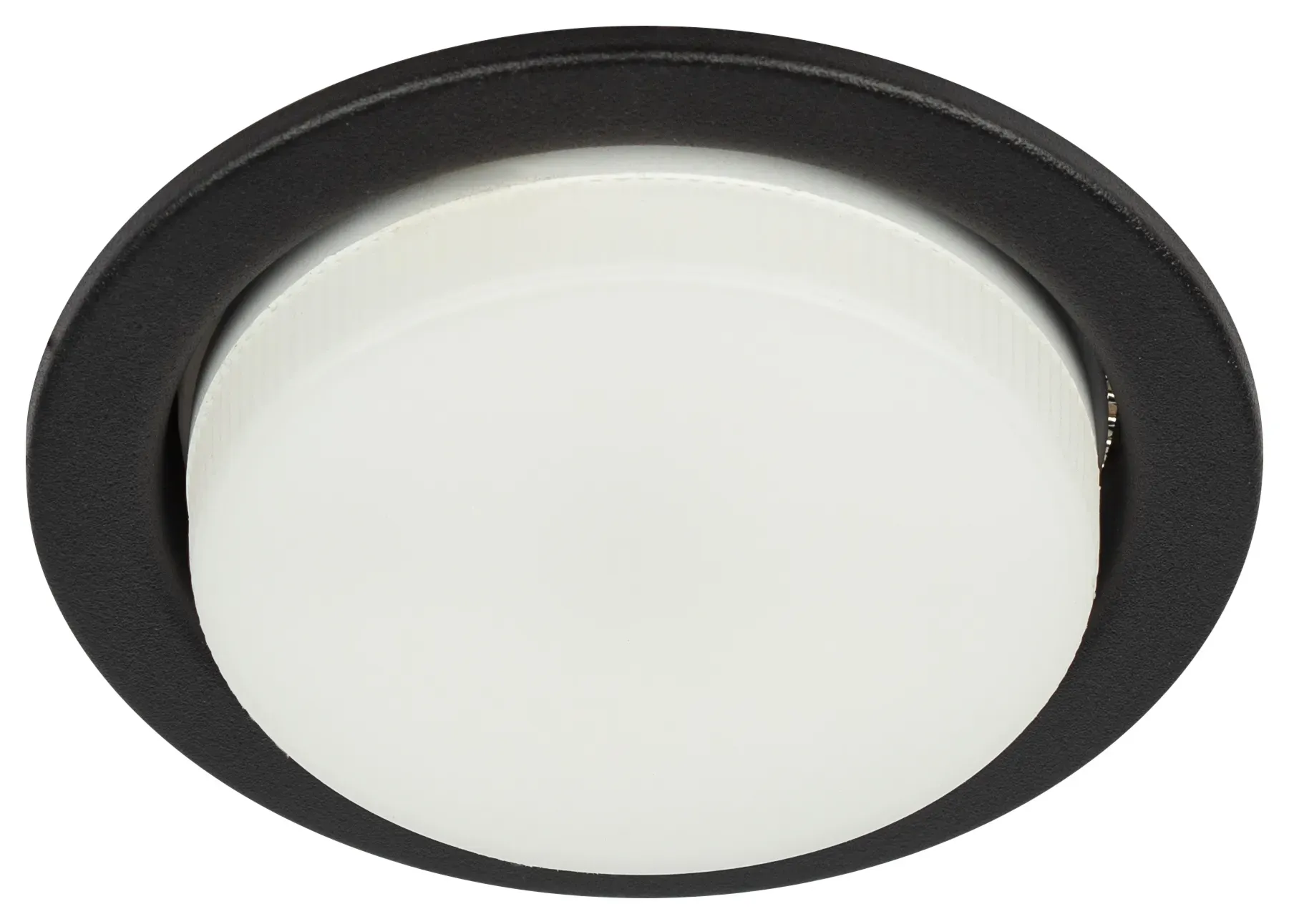 Встраиваемый светильник под лампу GX53 KL70 SBK черный матовый ЭРА Б0057476