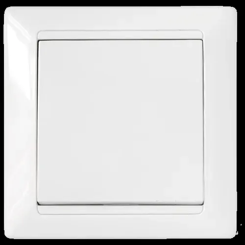 Беларусь Выключатель одноклавишный скрытый белый БелТИЗ Выключатель С1 10-801