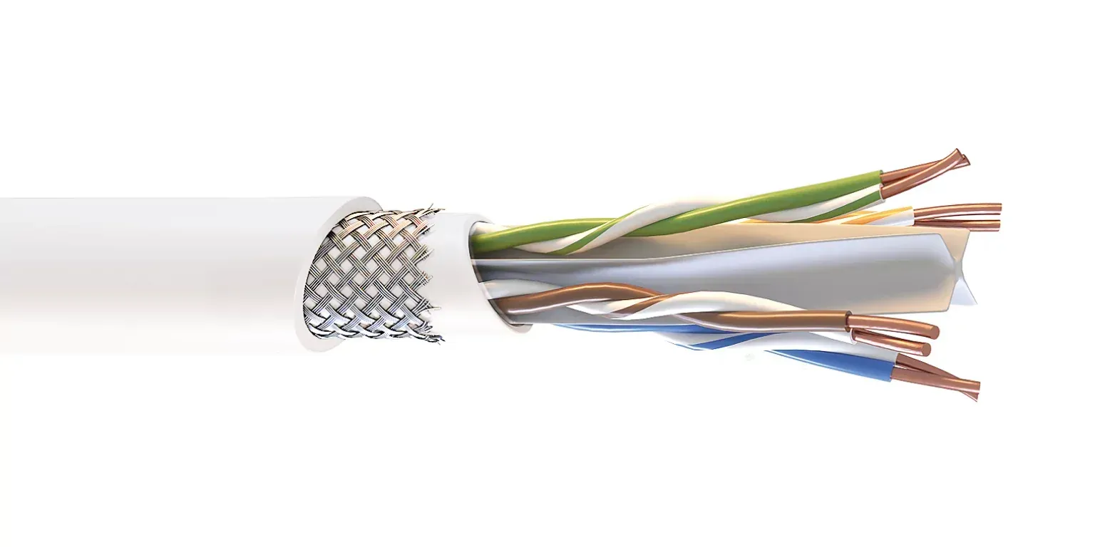 Кабель СегментЛАН U/UTP Cat6 PVCLSнг(А)-LSLTx К 4х2х0.57