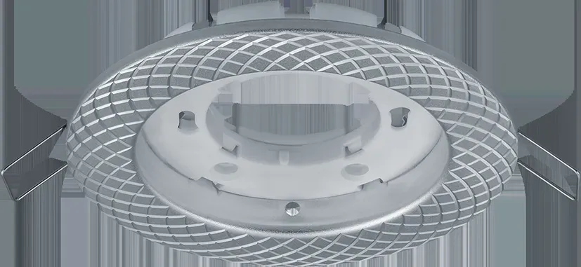 Светильник NGX-R11-003-GX53 Сетка матовый хром, серебро Navigator Group 25676