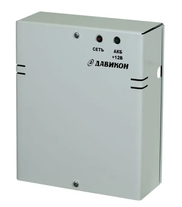 Источник вторичного электропитания резервированный 12В 4А Давикон ИВЭПР-1240А-17