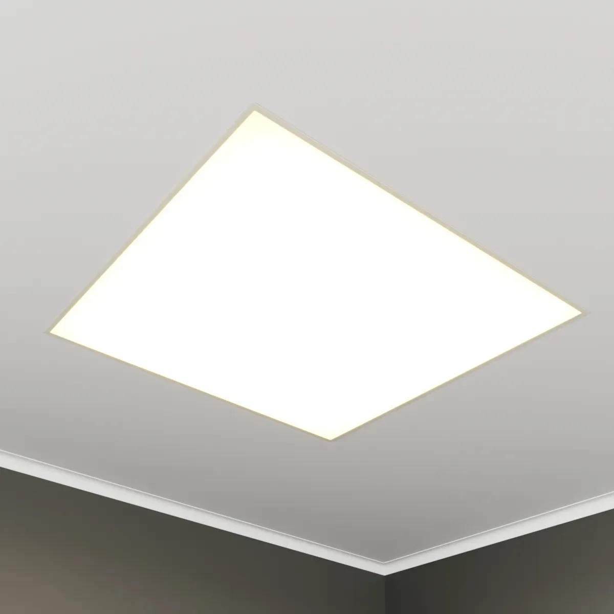 Светильник светодиодный RVE-LBX-BOX-546-VG (Квадрат 546х546х110мм 36Вт встраиваемый под шпаклевку 4000K Белый) RVElektro RVE00003393