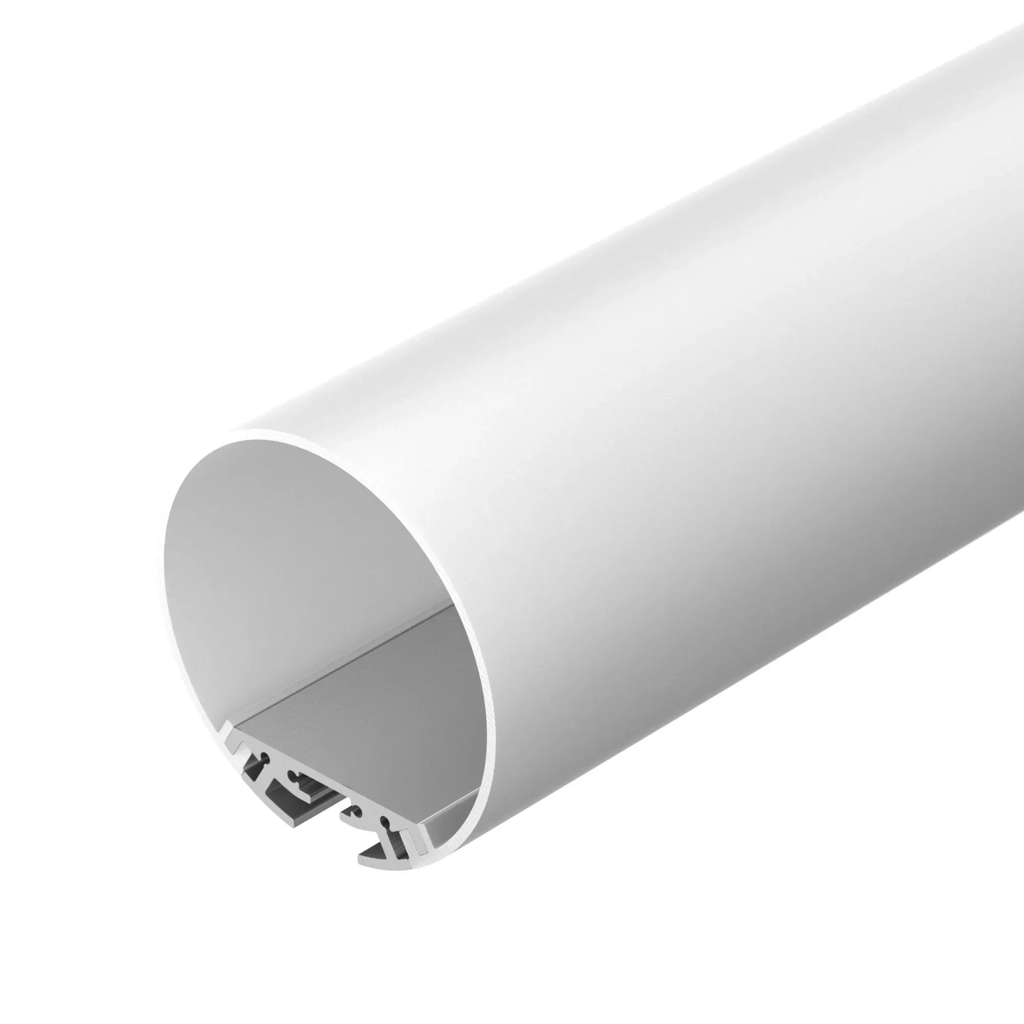 Профиль SL-ROUND-D60-2000 ANOD (ARL, Алюминий) Arlight 019286