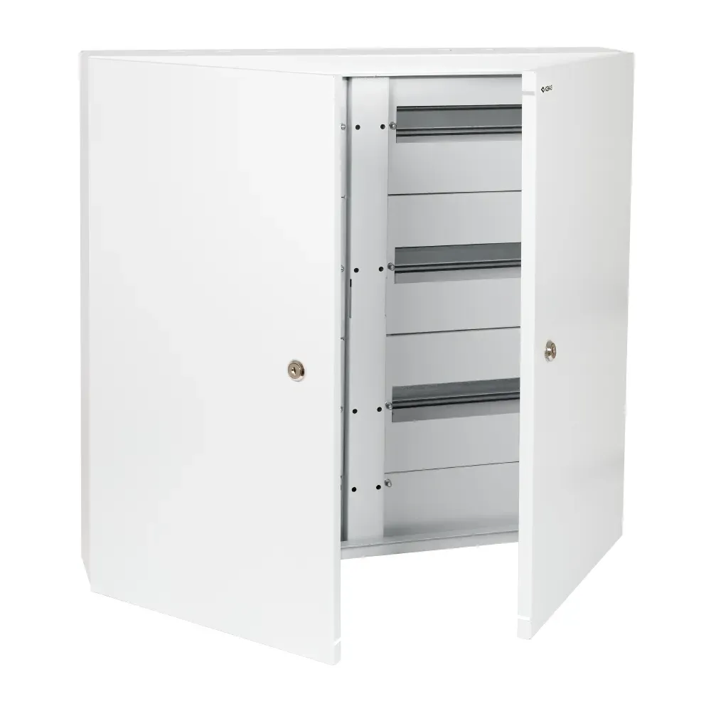 Корпус металлический щрн-стд-90-0-645х700х115-ip41-ухл3 90 модулей, 2 двери, типоисполнение стандарт КЭАЗ 367456