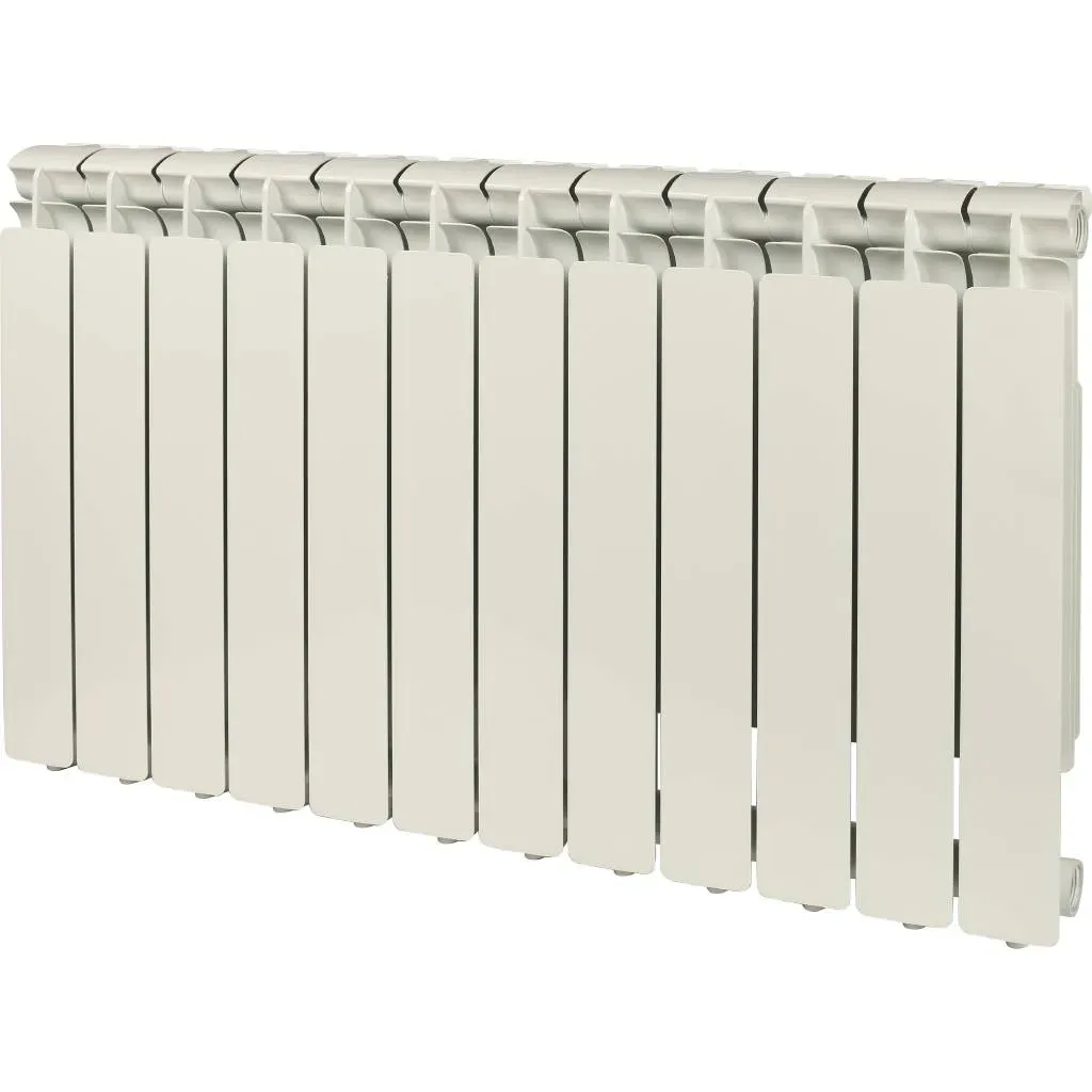 Радиатор алюминиевый секционный 500/80/12 боковое подключение STOUT RG008SD7P2MCKC