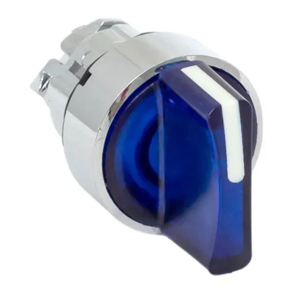 Механизм переключателя исполнительный ХB4 синий на 2 положения с фиксацией без подсветки с короткой ручкой PROxima EKF XB4BD2FL-B