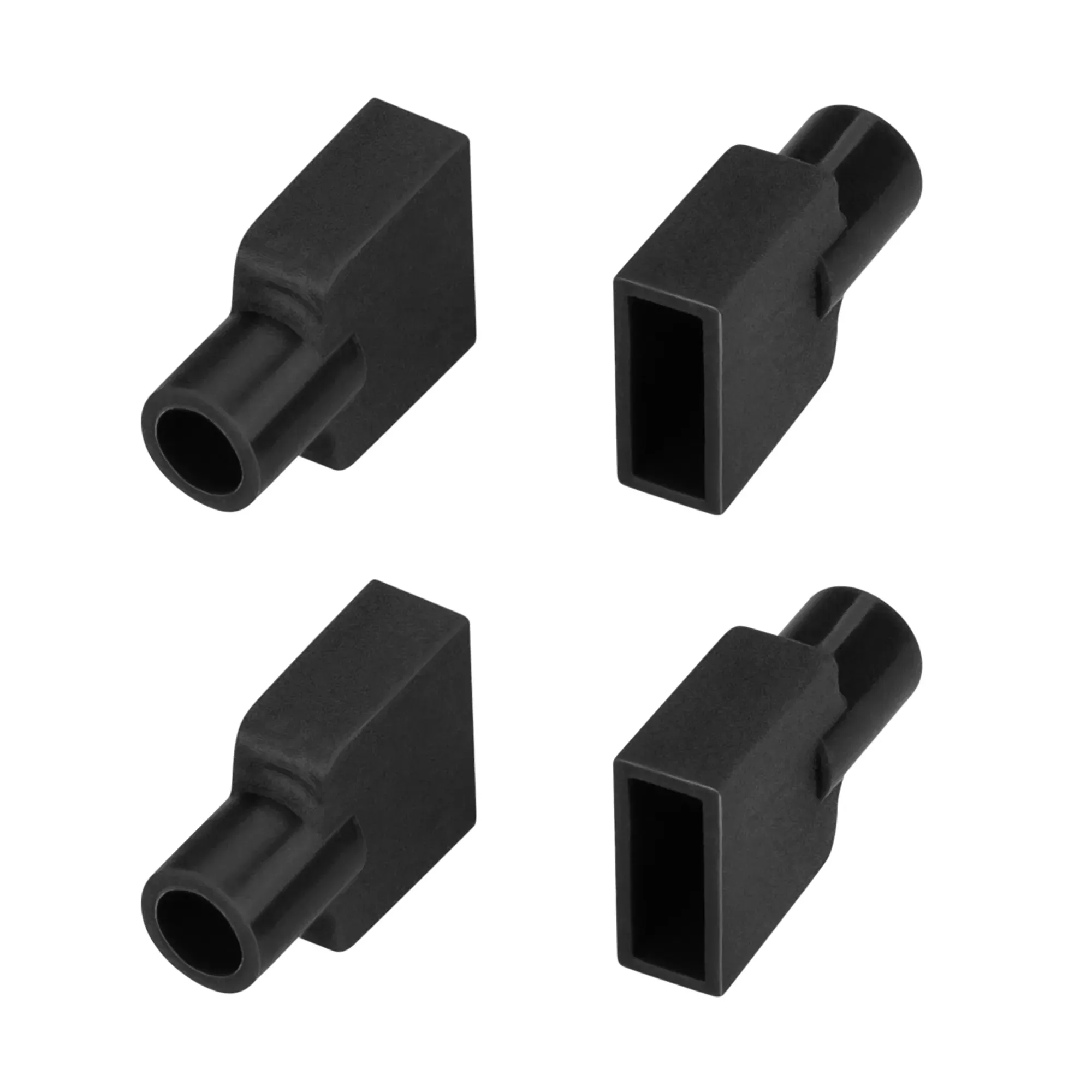 Заглушка WPH-FLEX-0612-SIDE BLACK с отверстием (Arlight, Силикон) Arlight 045910