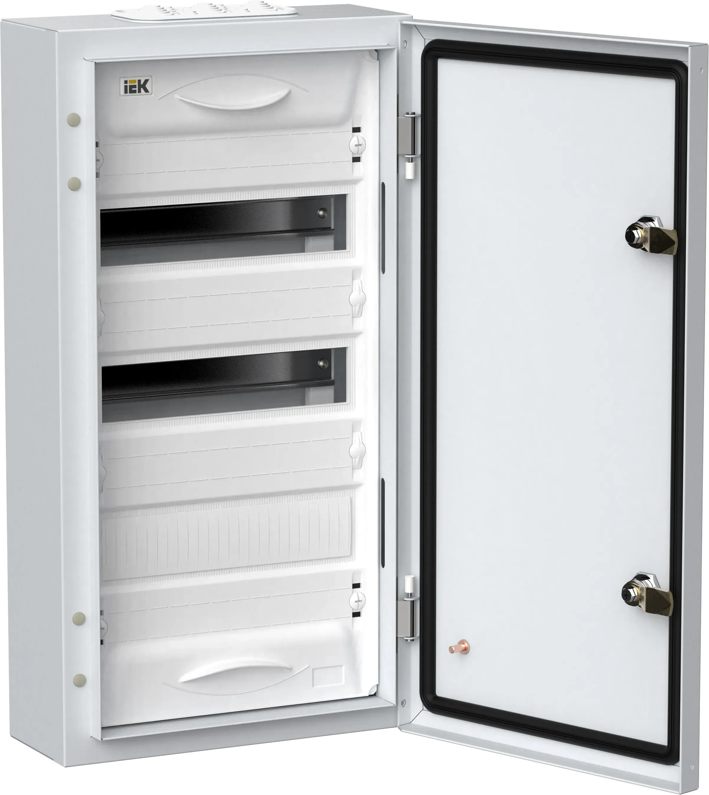 Titan 5 корпус металлический щрн-36 (1х36) 585х310х140 ip54 белый IEK TI5-50-N-036-54