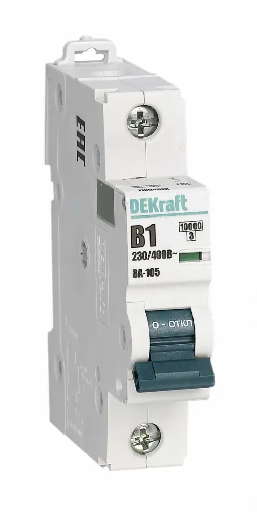 ВА 1P 1A  B ВА-105 10кА SE (Dekraft) 13100DEK
